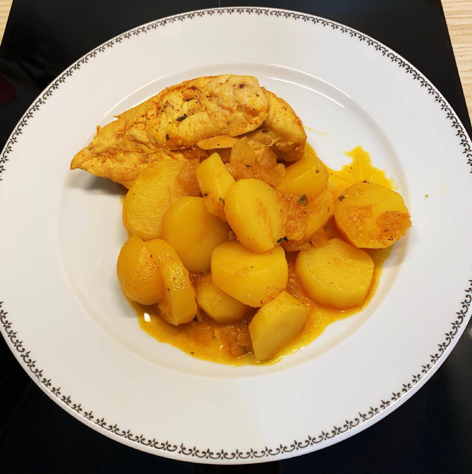Blanc de poulet paprika et pomme de terre - Recette Cookeo V3 | Moulinex
