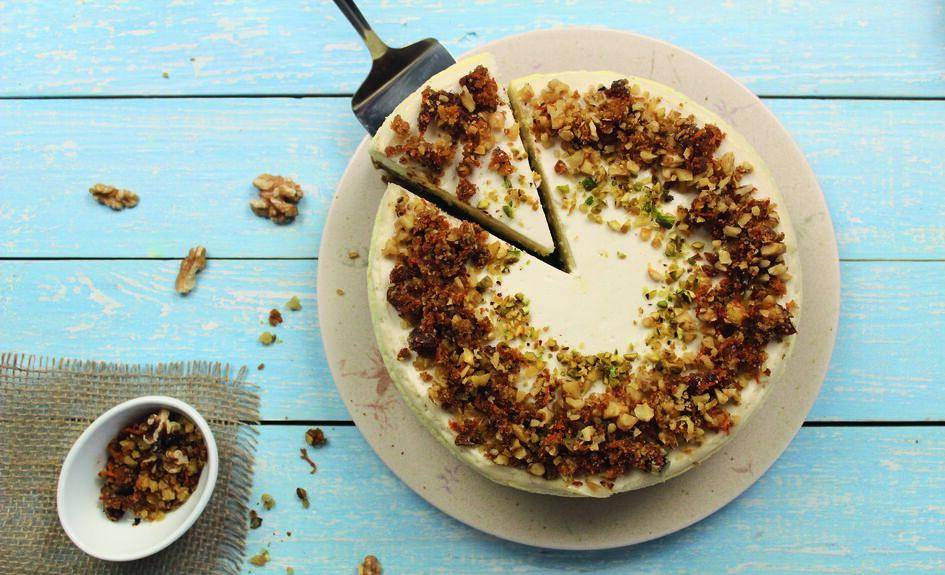 Gâteau au lait d'amande et aux noix - Recette Perfectmix + | Moulinex