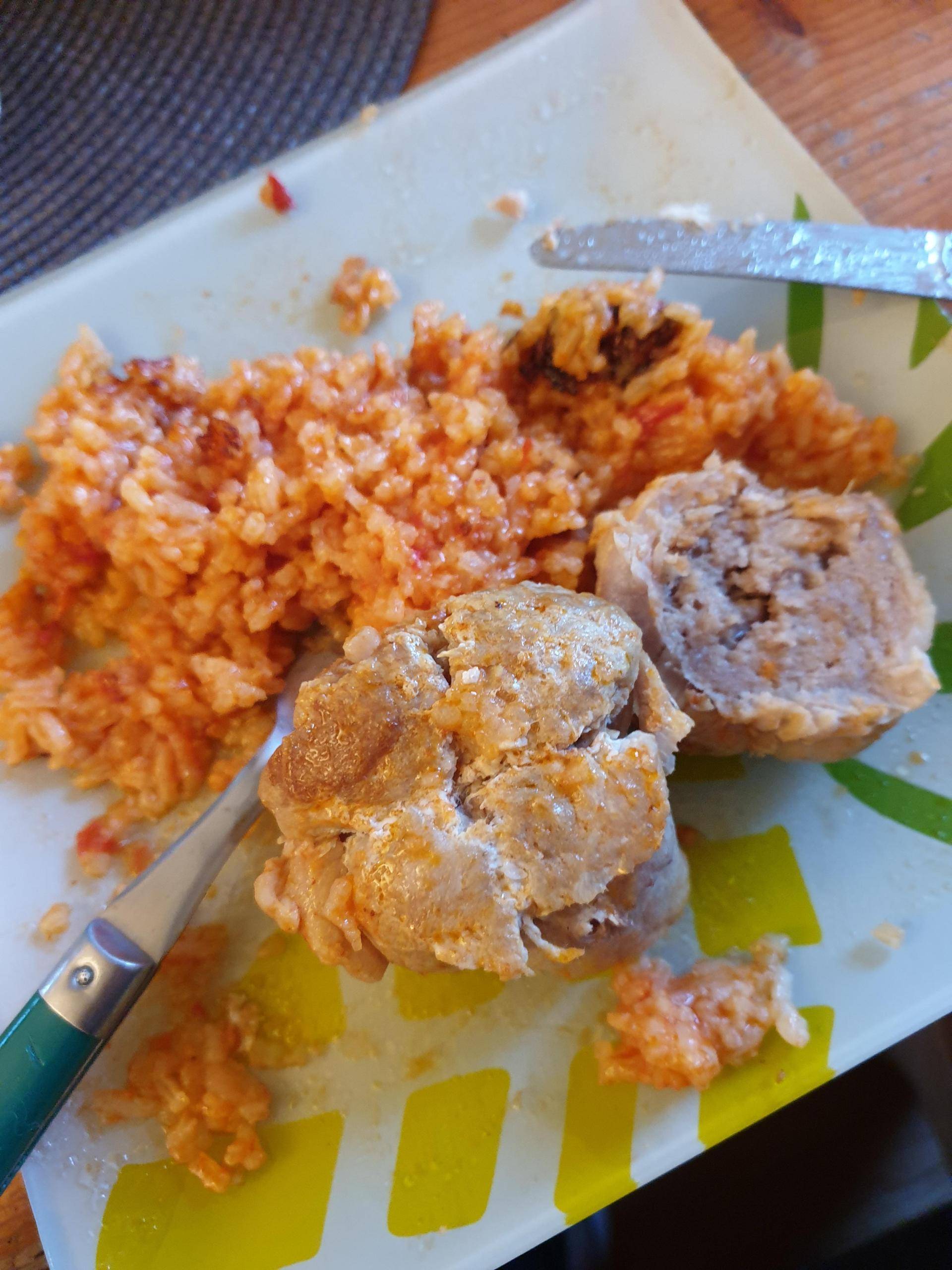 Paupiettes de porc à la tomate et riz - Recette Cookeo | Moulinex