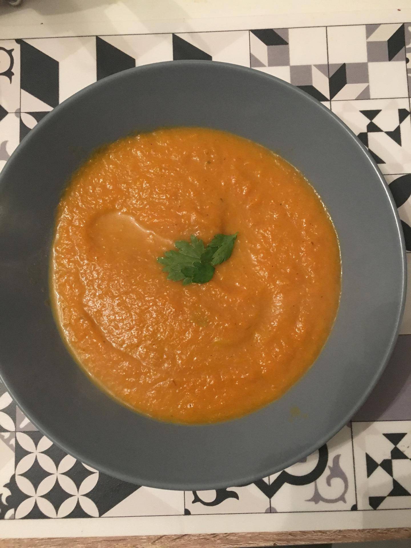 Soupe de carottes et poireaux - Recette Cookeo | Moulinex