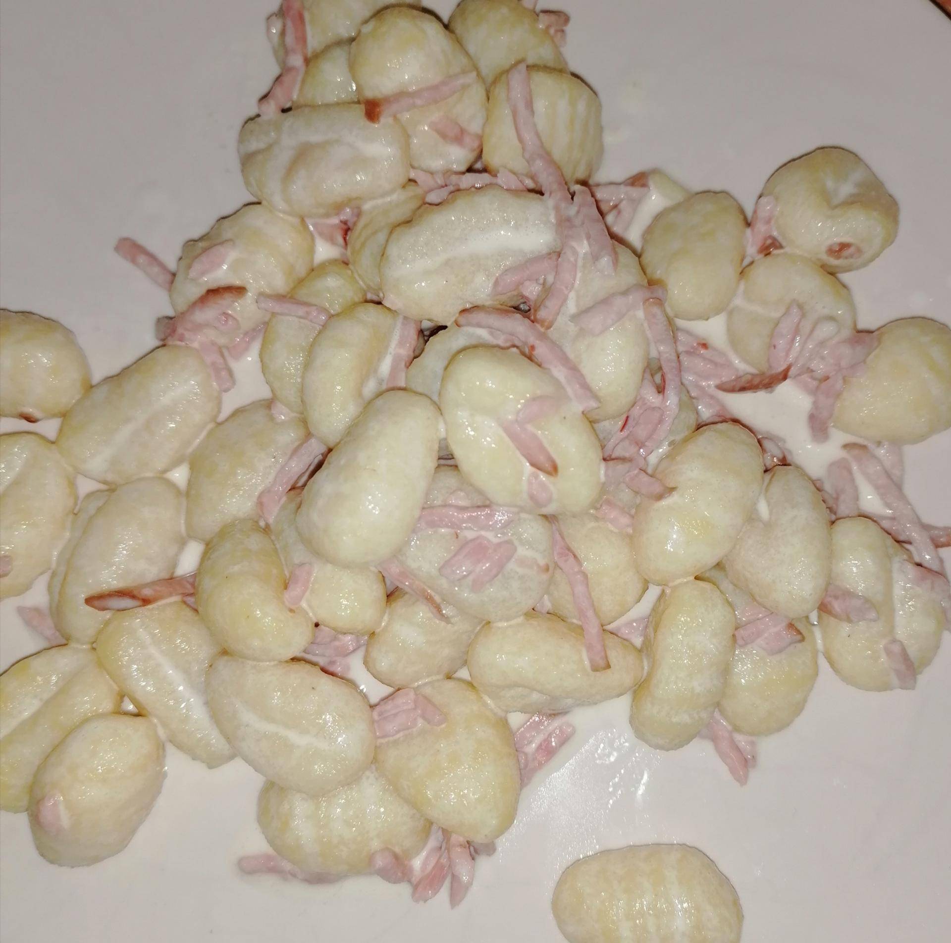 Gnocchis frais façon Carbonara - Recette Companion Connect XL | Moulinex