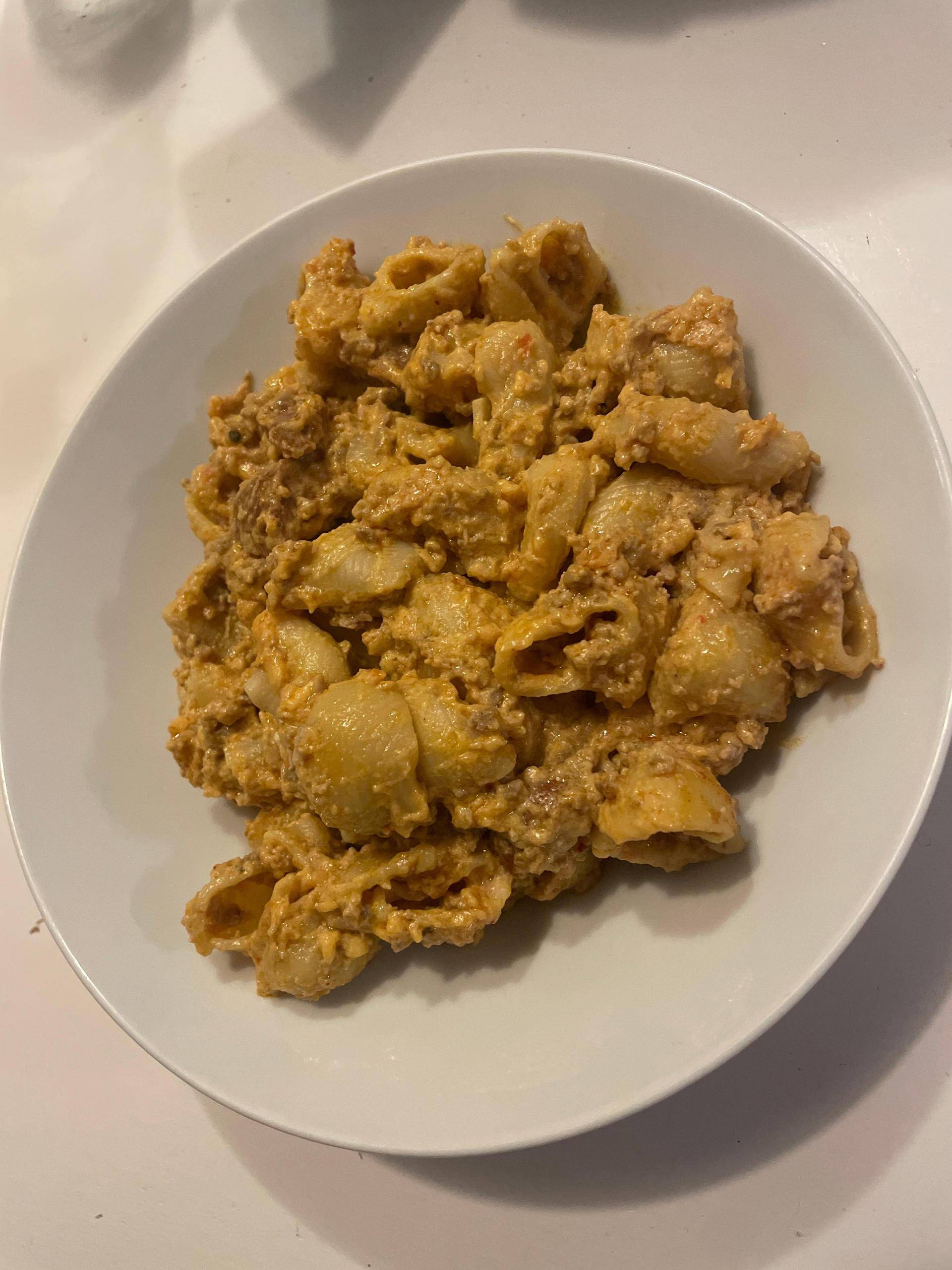 Pâte, viande haché, chorizo - Recette Cookeo | Moulinex