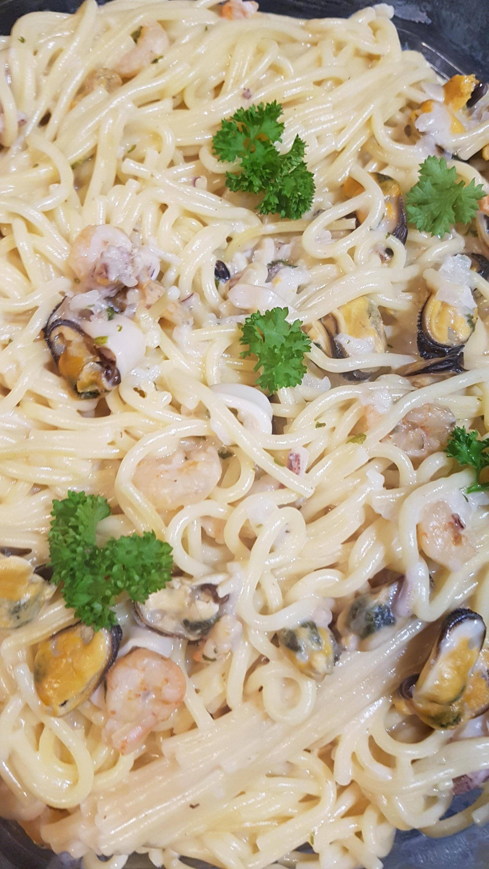Spaghettis de la mer - Recette Cookeo | Moulinex