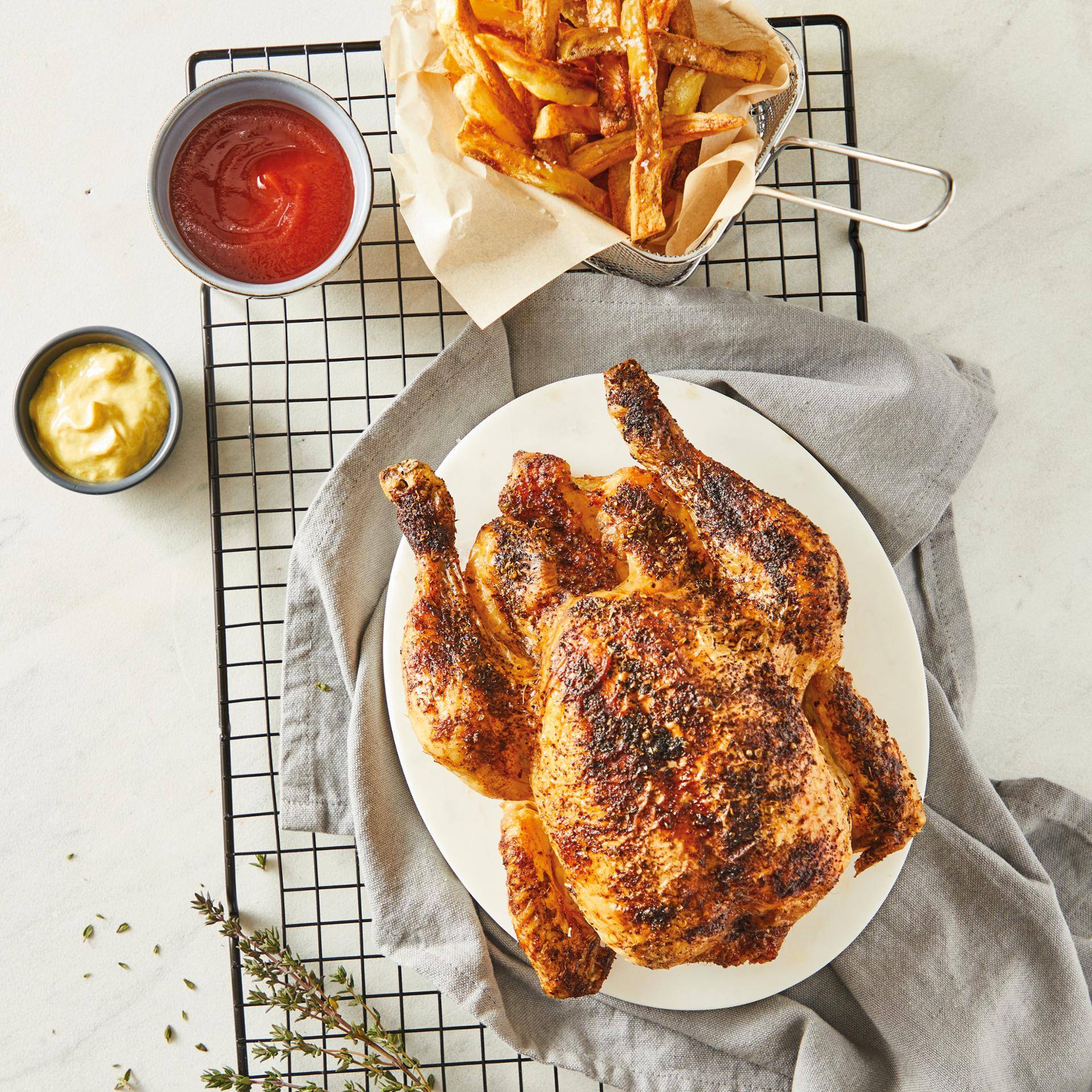 Poulet rôti - Recette Multifunction Airfryer Oven Digital | Moulinex