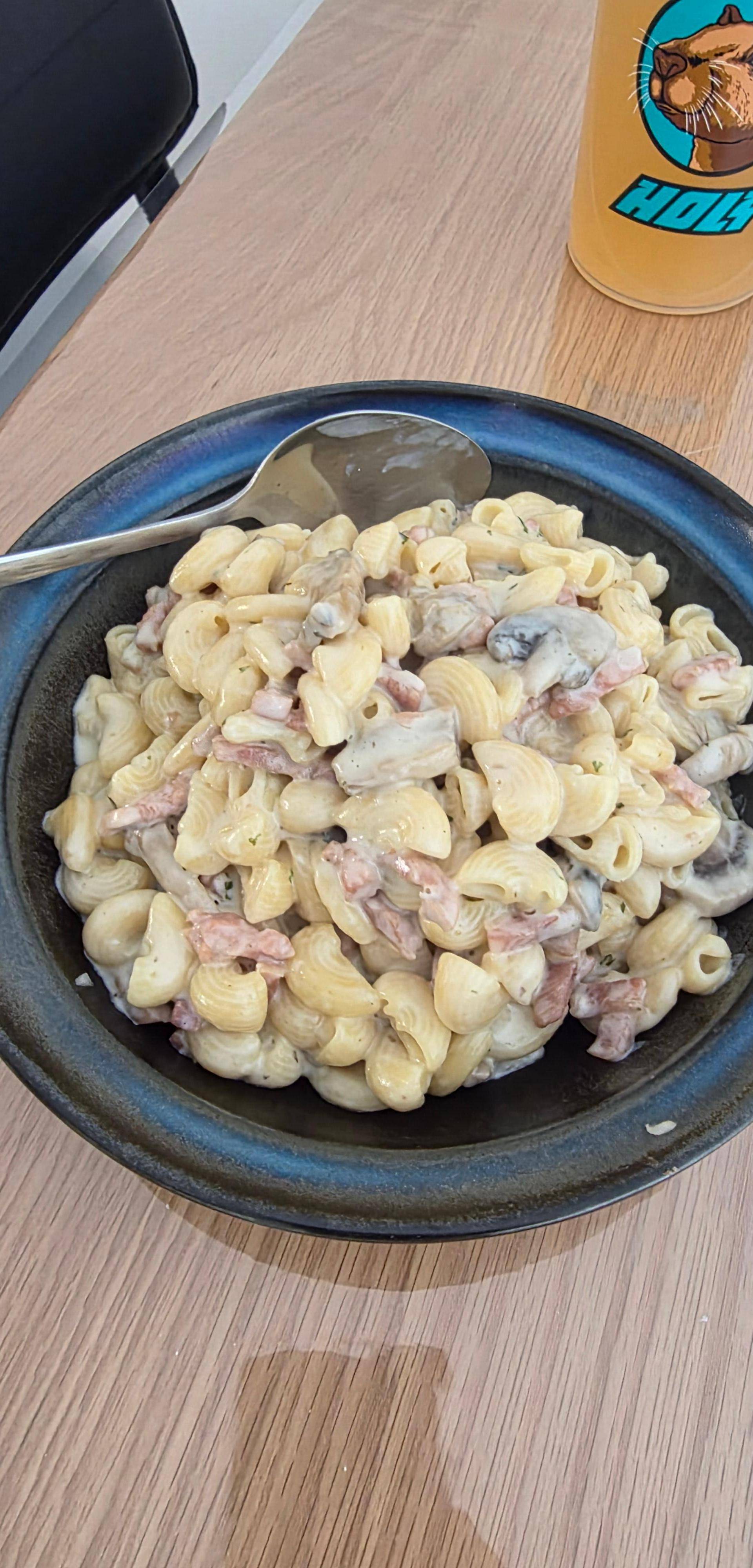 Pâtes au poulet et au boursin - Recette Cookeo | Moulinex