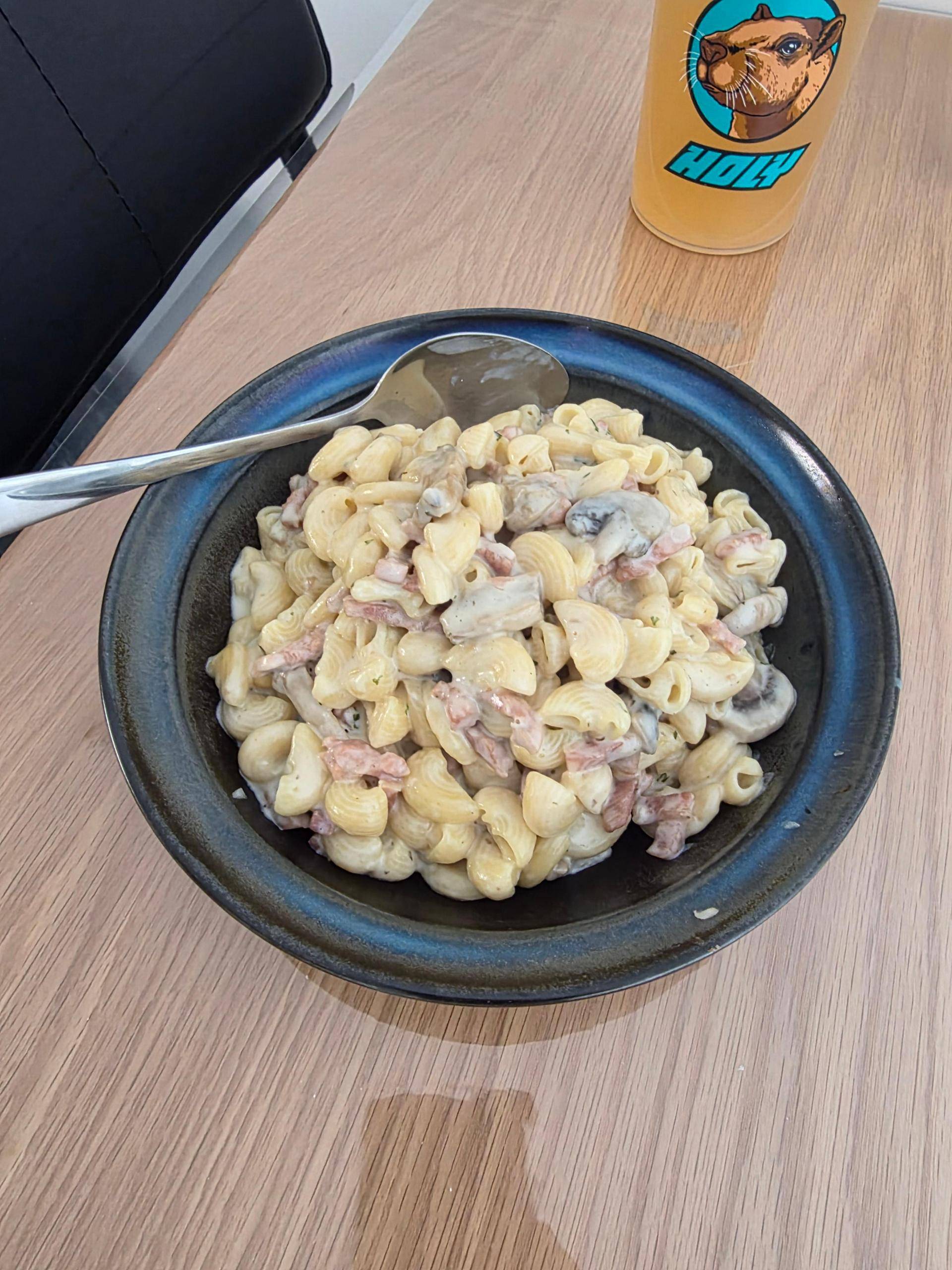 Pâtes au Lardon et boursin - Recette Companion Connect XL | Moulinex