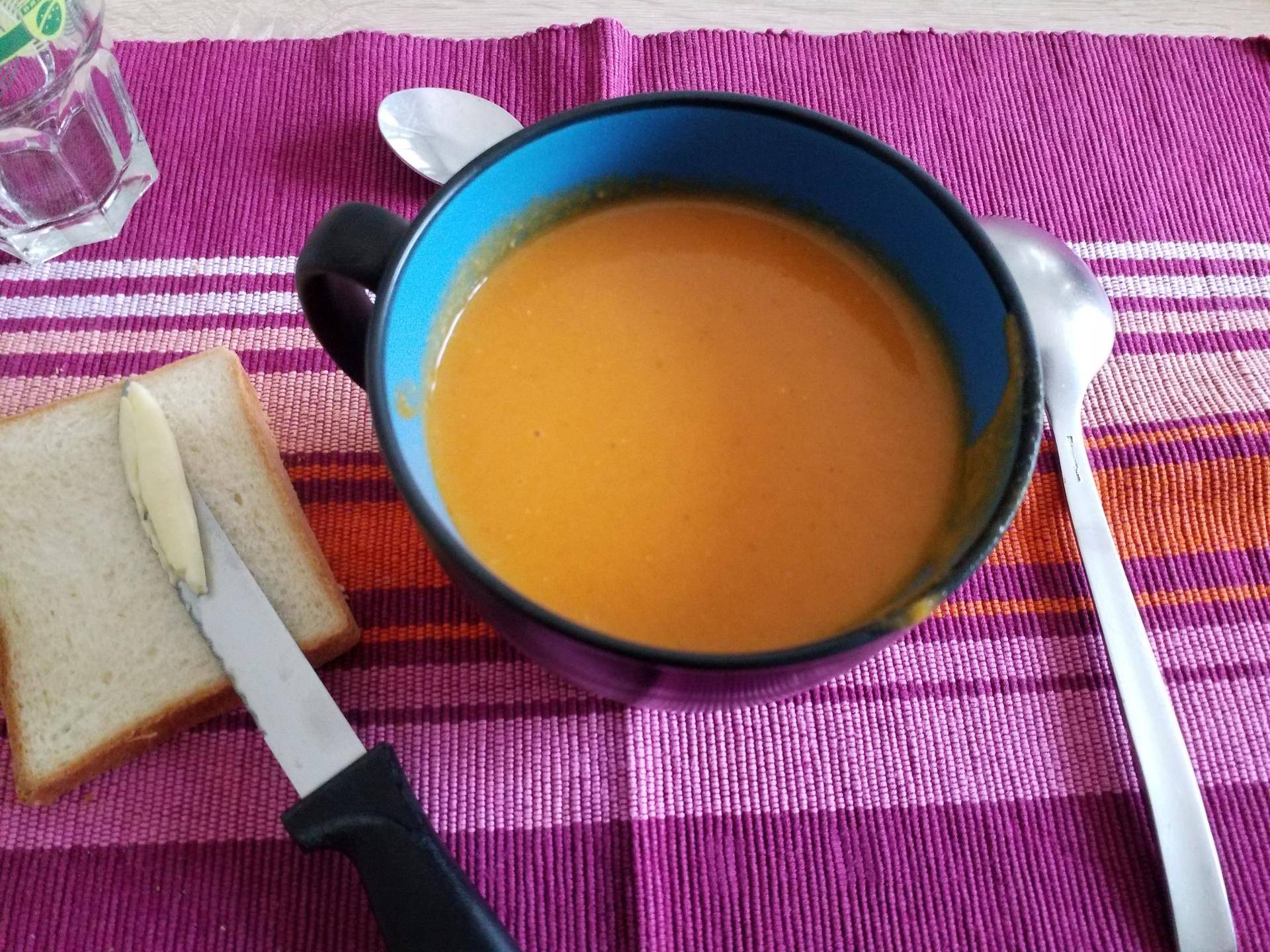 Soupe de lentilles corail sans lait de coco - Recette Companion Connect XL | Moulinex