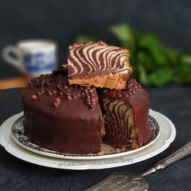 Zebra Cake tout choco - Recette Cookeo | Moulinex