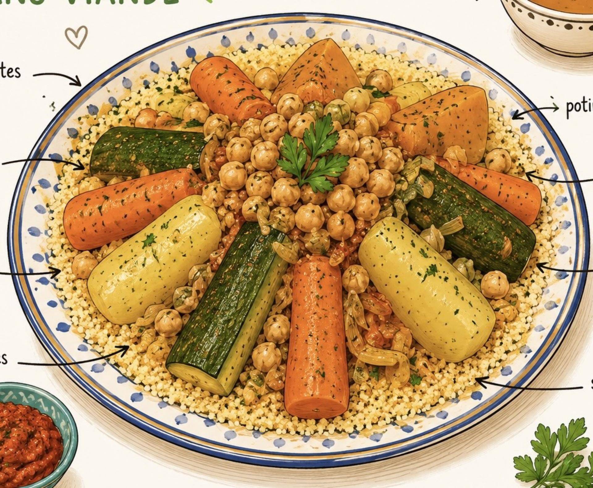 Couscous végétarien - Recette Cookeo V3 | Moulinex