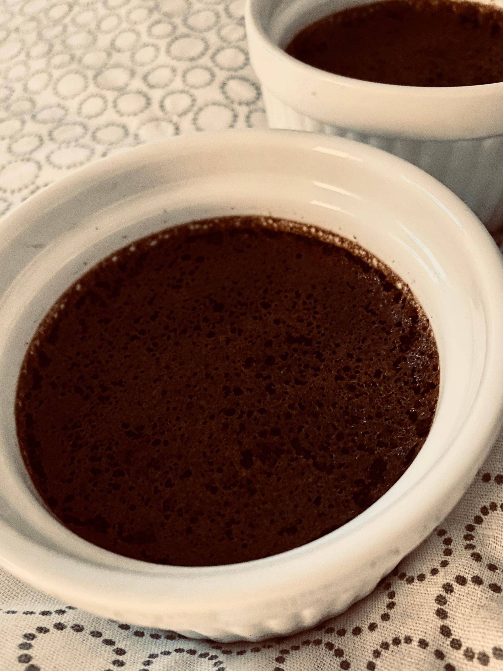 Crème brûlée au chocolat noir - Recette Companion Connect XL | Moulinex