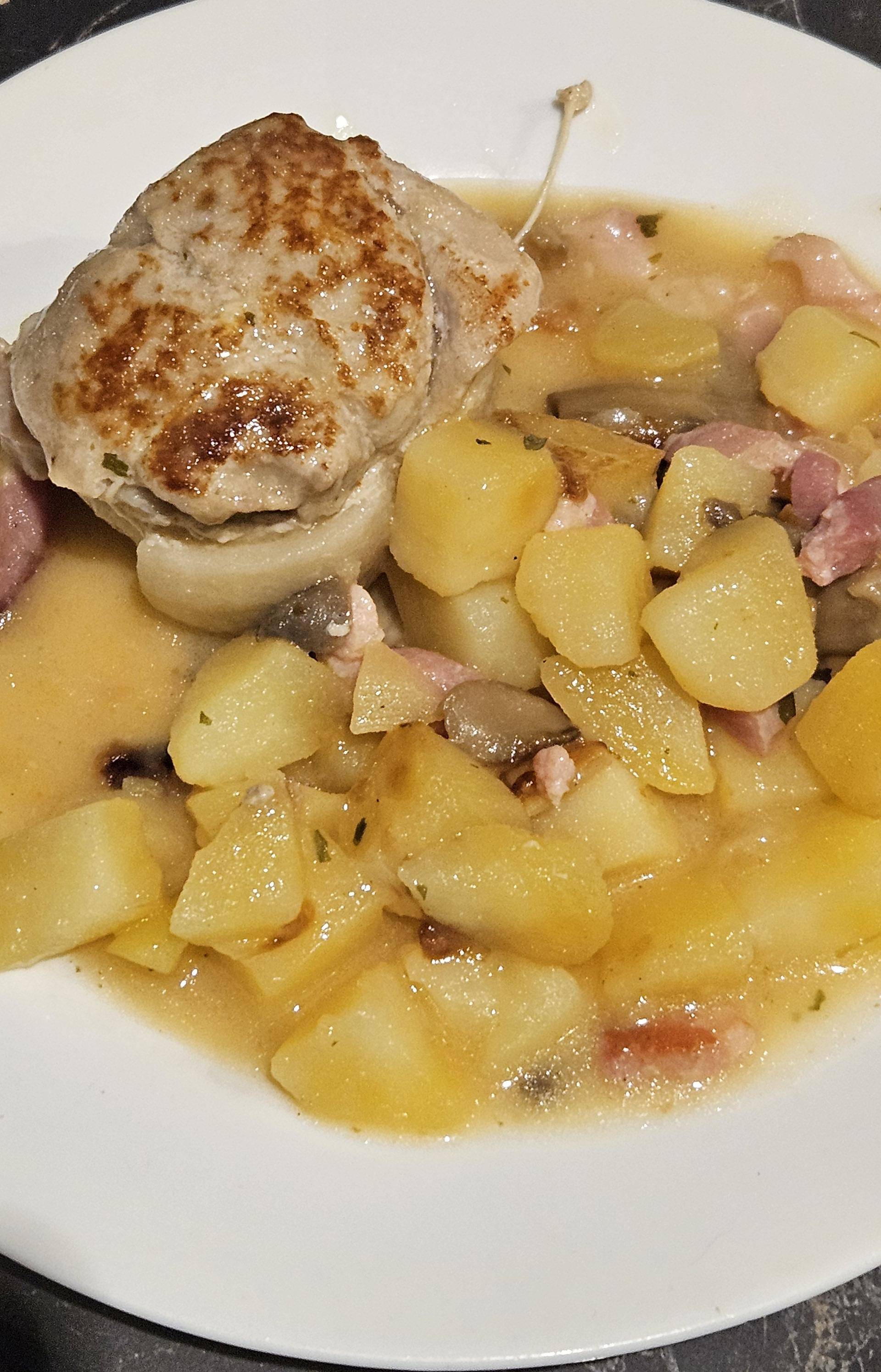 Paupiettes de porc au vin blanc - Recette Companion Connect | Moulinex