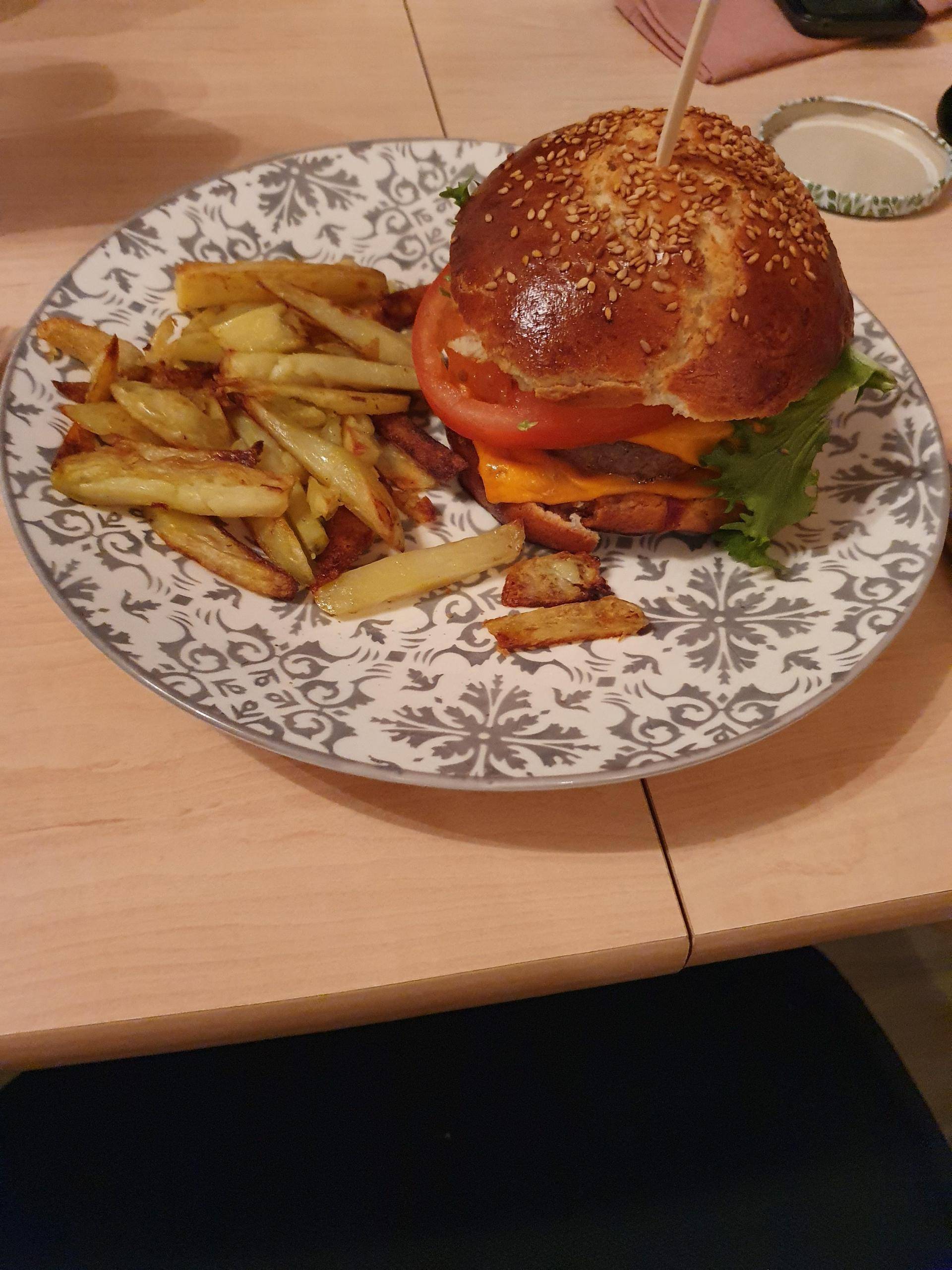 Burger maison - Recette Companion Connect XL | Moulinex