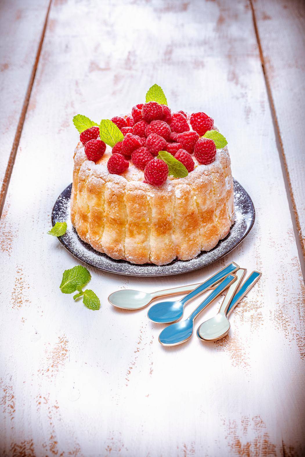 Charlotte à la framboise - Recette Companion Connect | Moulinex