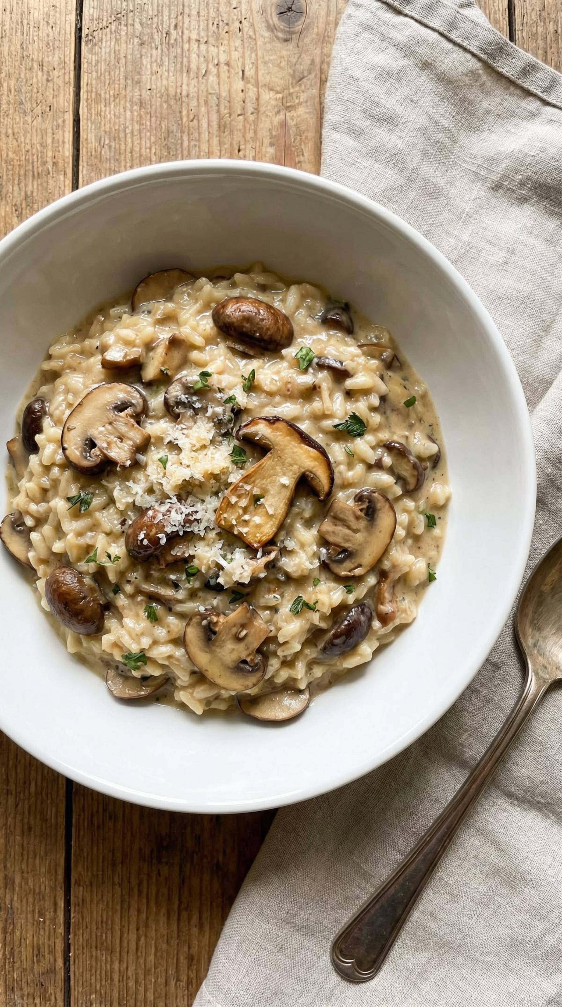 Risotto aux champignons frais - Recette Cookeo V3 | Moulinex