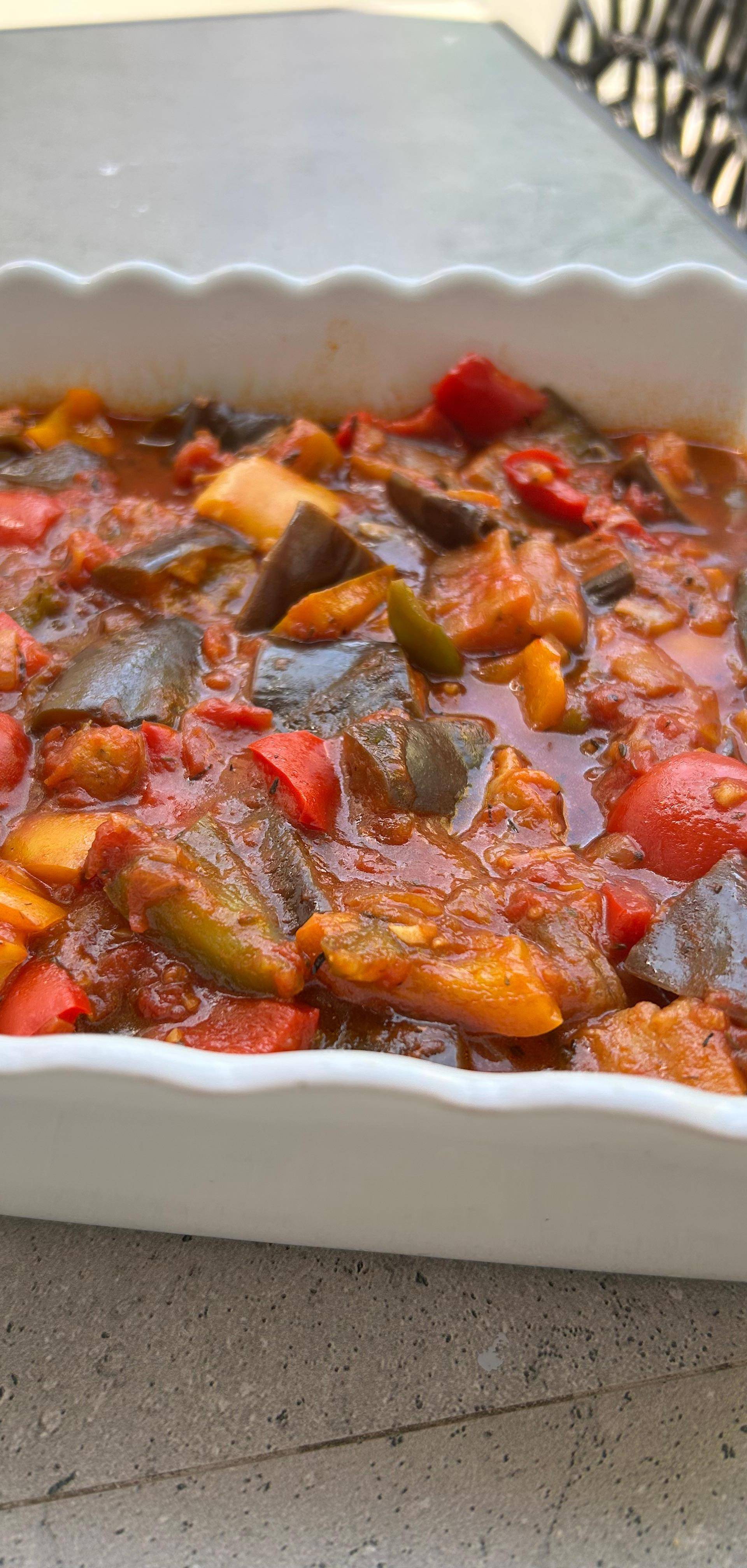 Poisson aux poivrons et à la tomate - Recette Cookeo | Moulinex