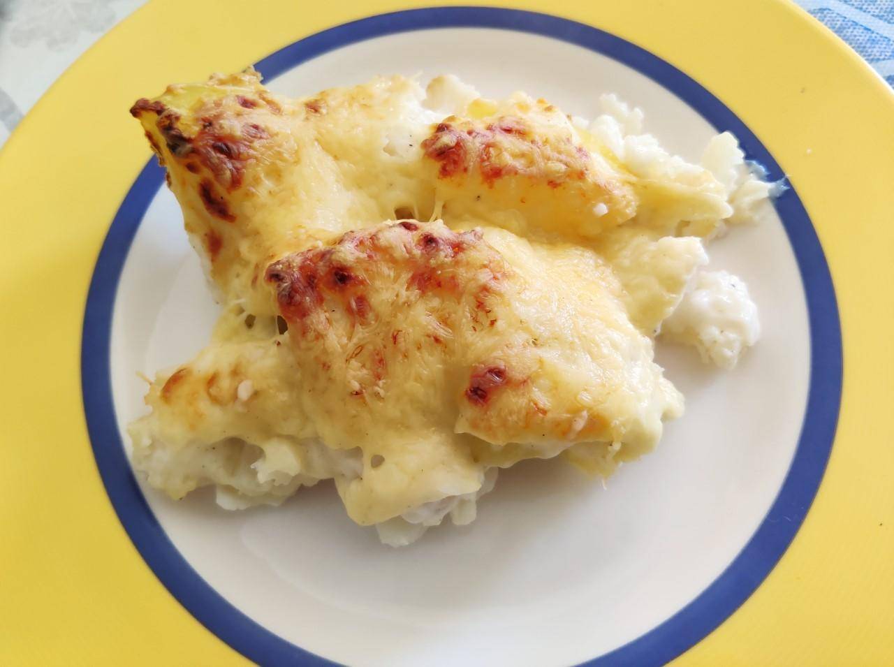 Gratin de chou-fleur sans beurre - Recette Companion Connect XL | Moulinex