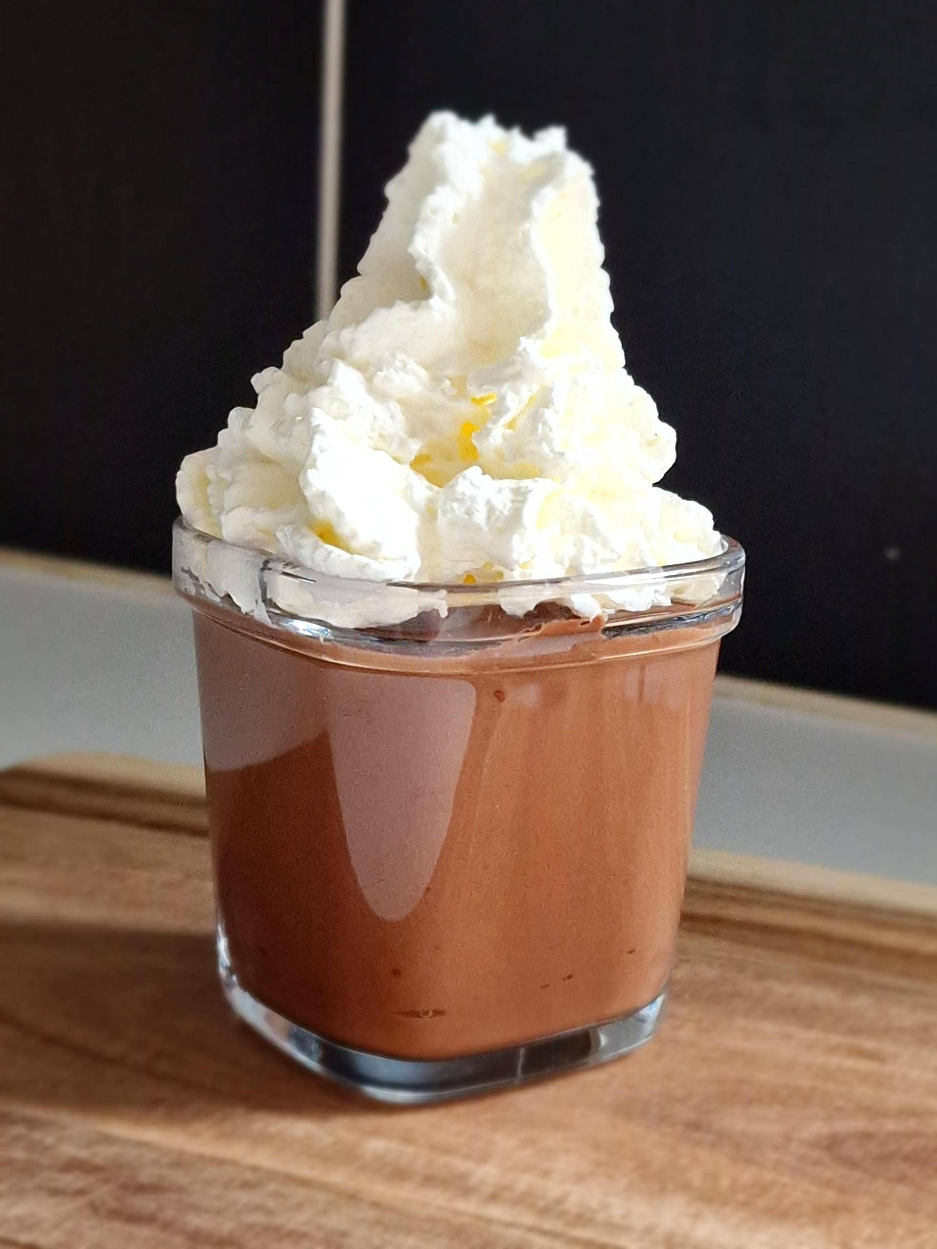 Petits pots crème chocolat facon liégeois - Recette Companion Connect XL | Moulinex