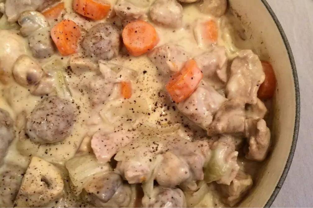 Blanquette de veau à l'ancienne - Recette Cookeo | Moulinex