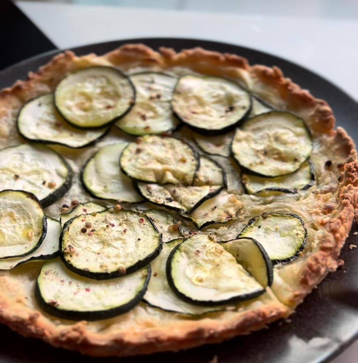 Tarte à la courgette rapide - Recette Companion | Moulinex