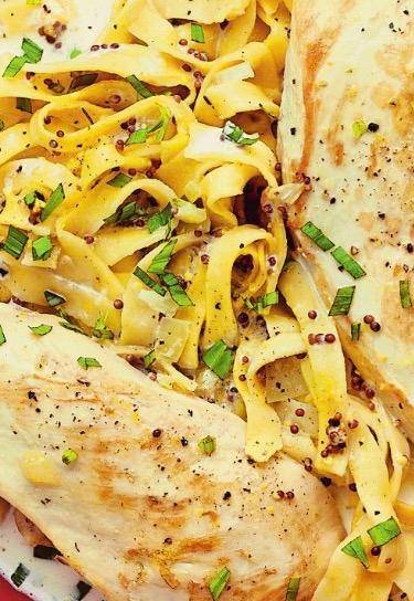 Poulet à la moutarde et aux pâtes - Recette Cookeo 9in1 | Moulinex