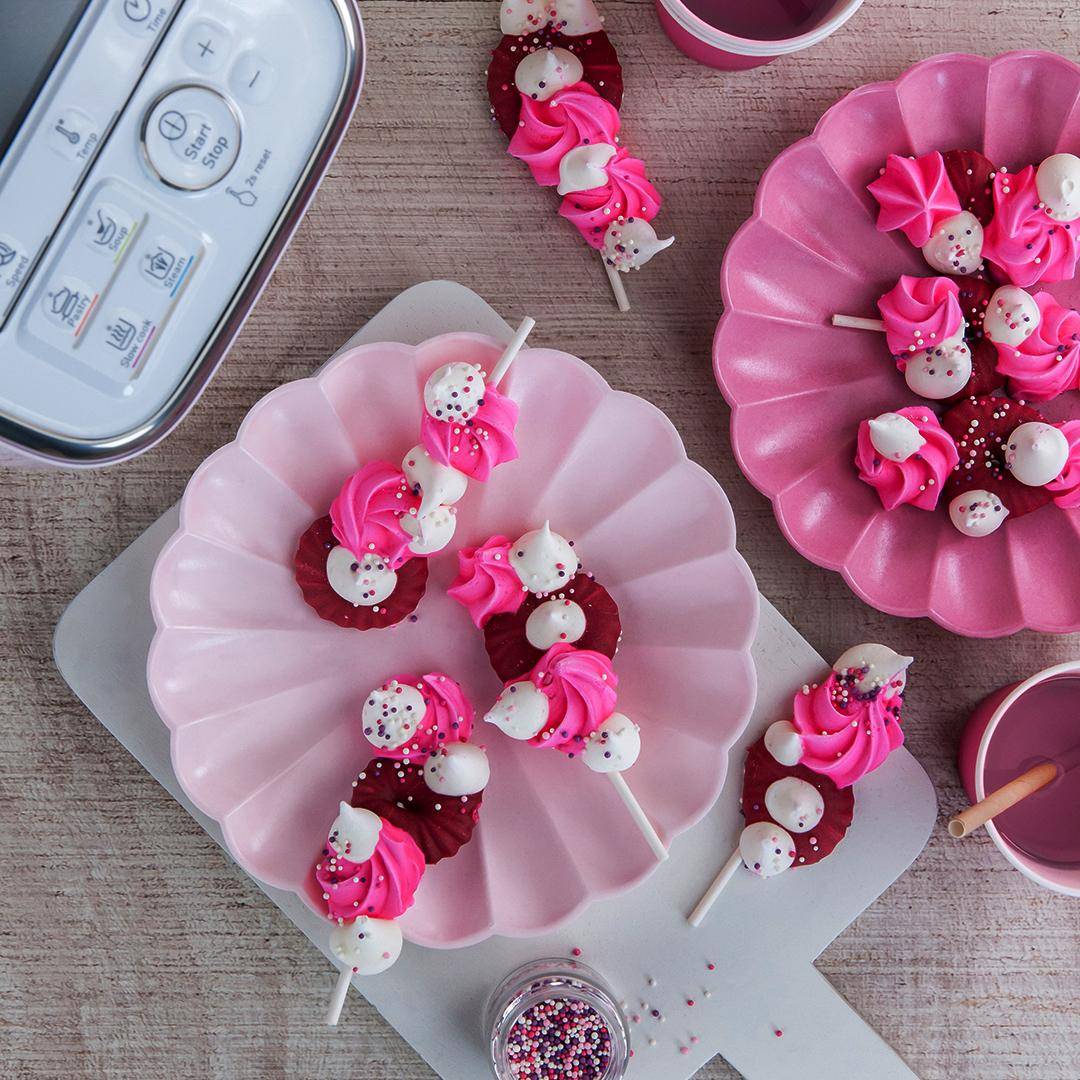 Sucette meringue - Recette Companion | Moulinex