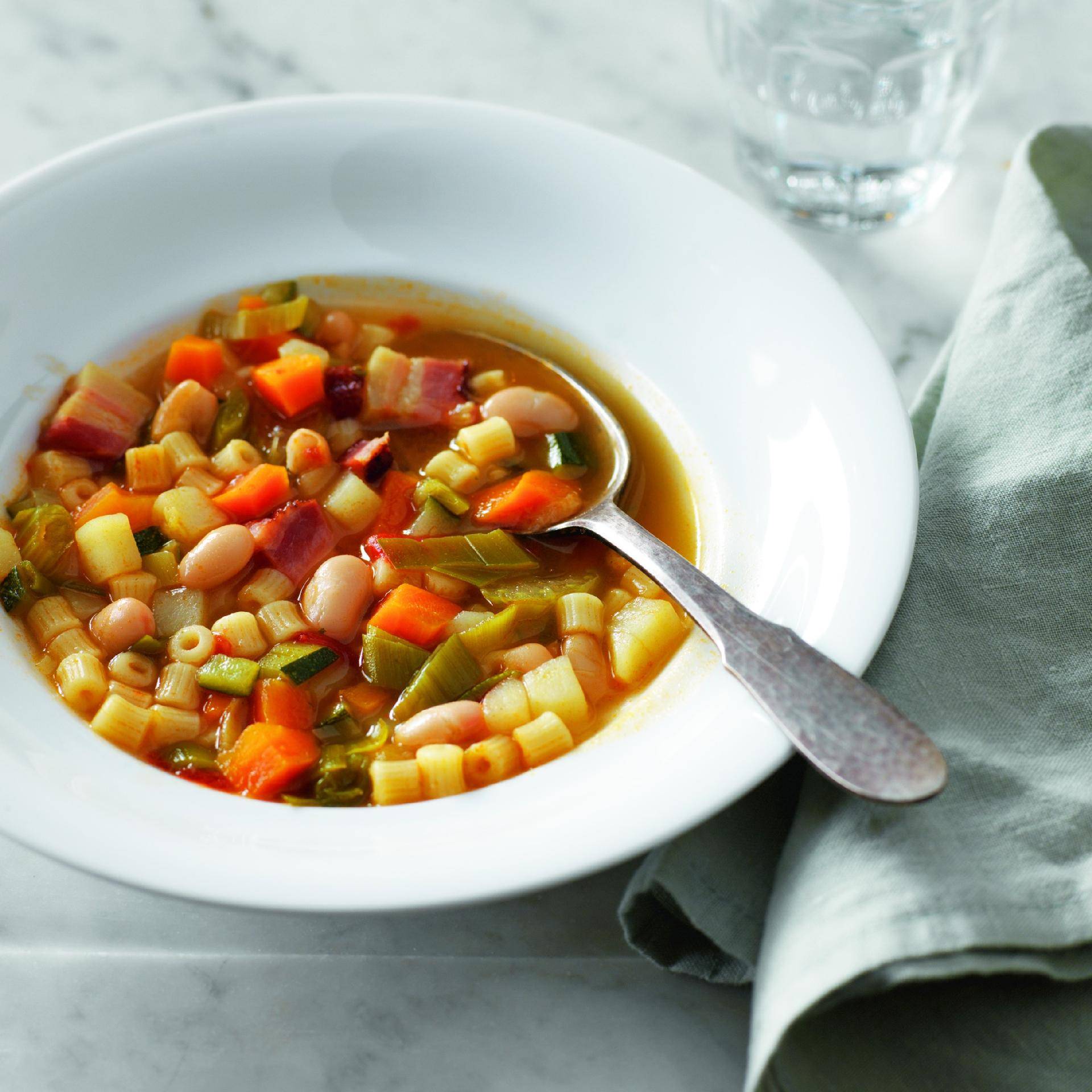 Minestrone - Recette Companion | Moulinex