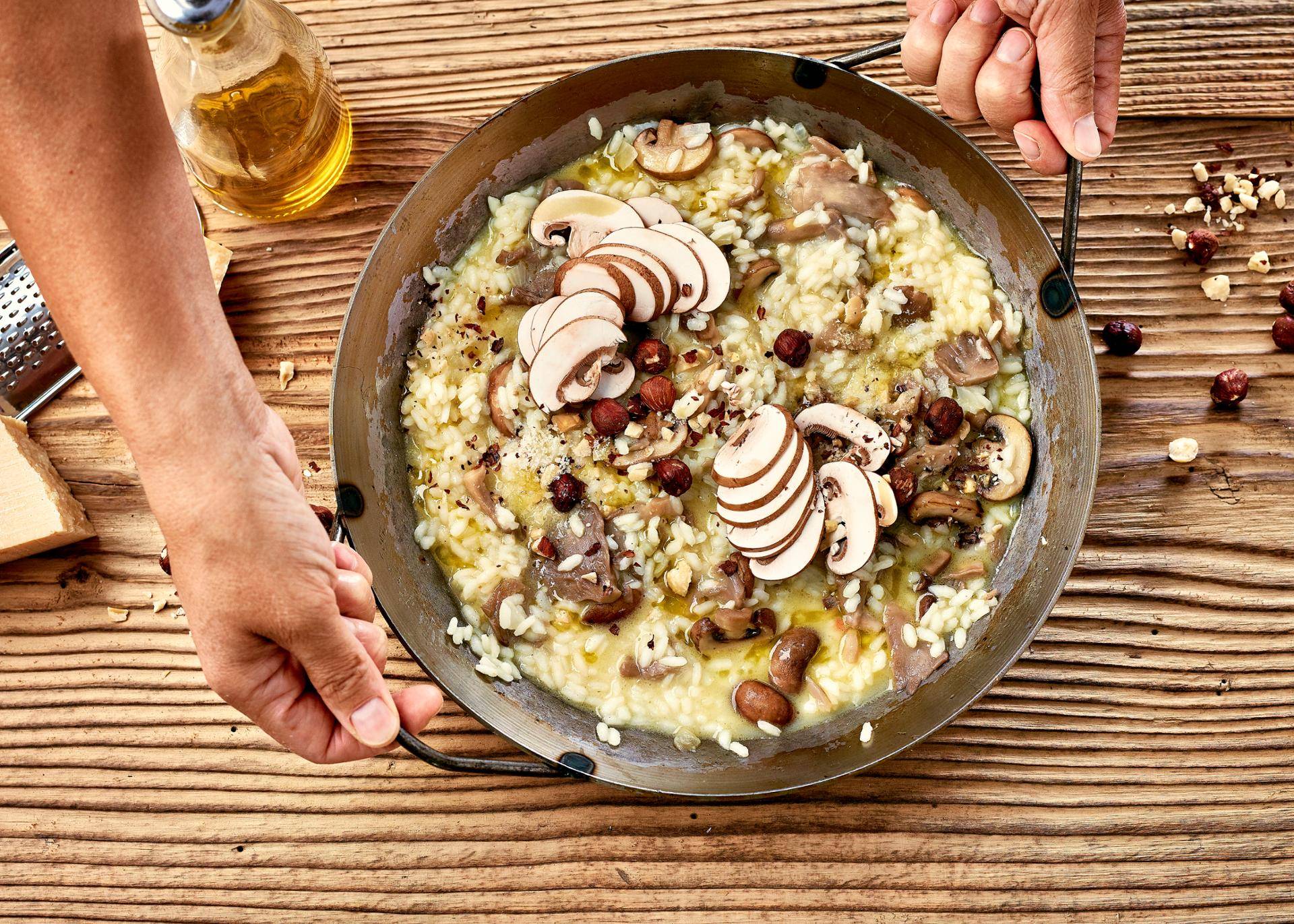 Risotto aux champignons - Recette Cookeo V3 | Moulinex
