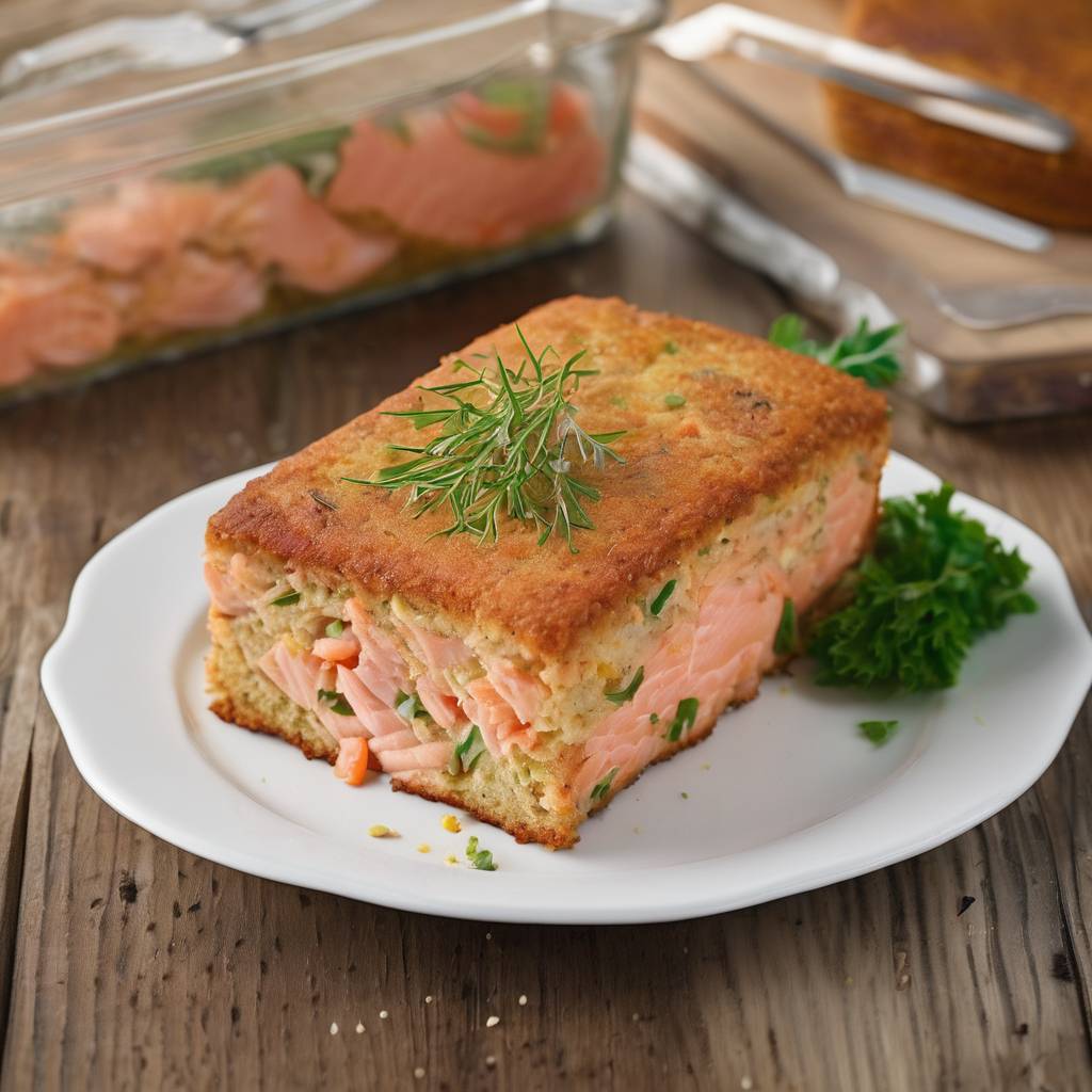 Cake au saumon fumé - Recette Companion Connect XL | Moulinex
