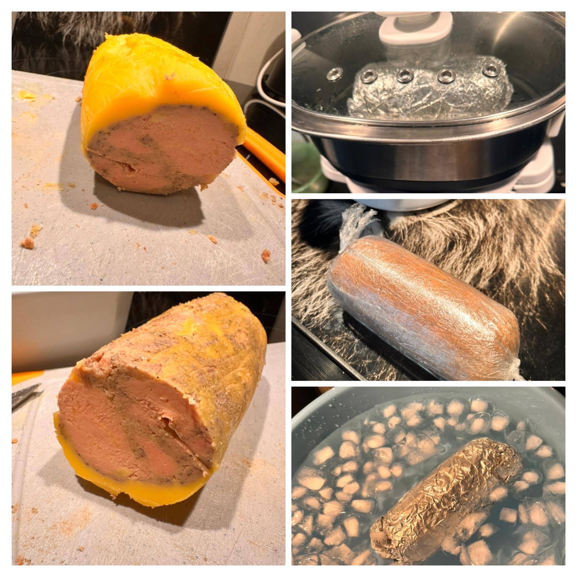 Foie gras cuit vapeur 500gr - Recette Companion Connect XL | Moulinex