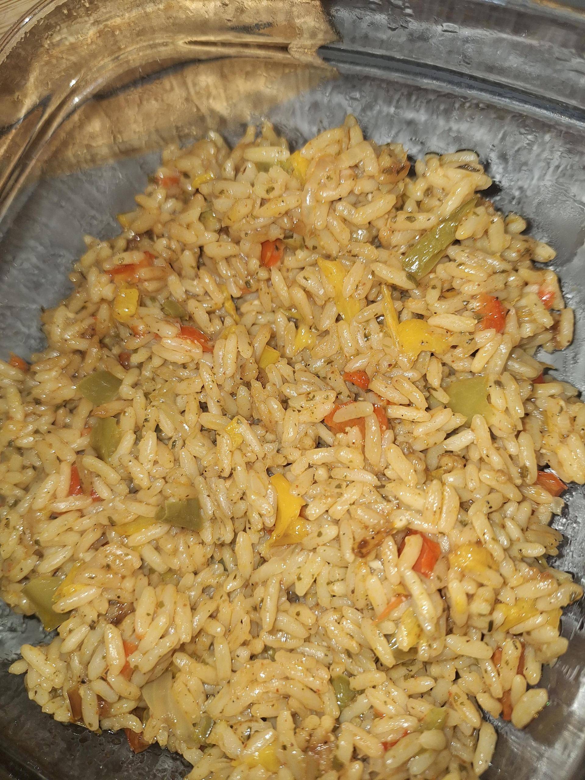 Riz poivrons oignon - Recette Cookeo V3 | Moulinex