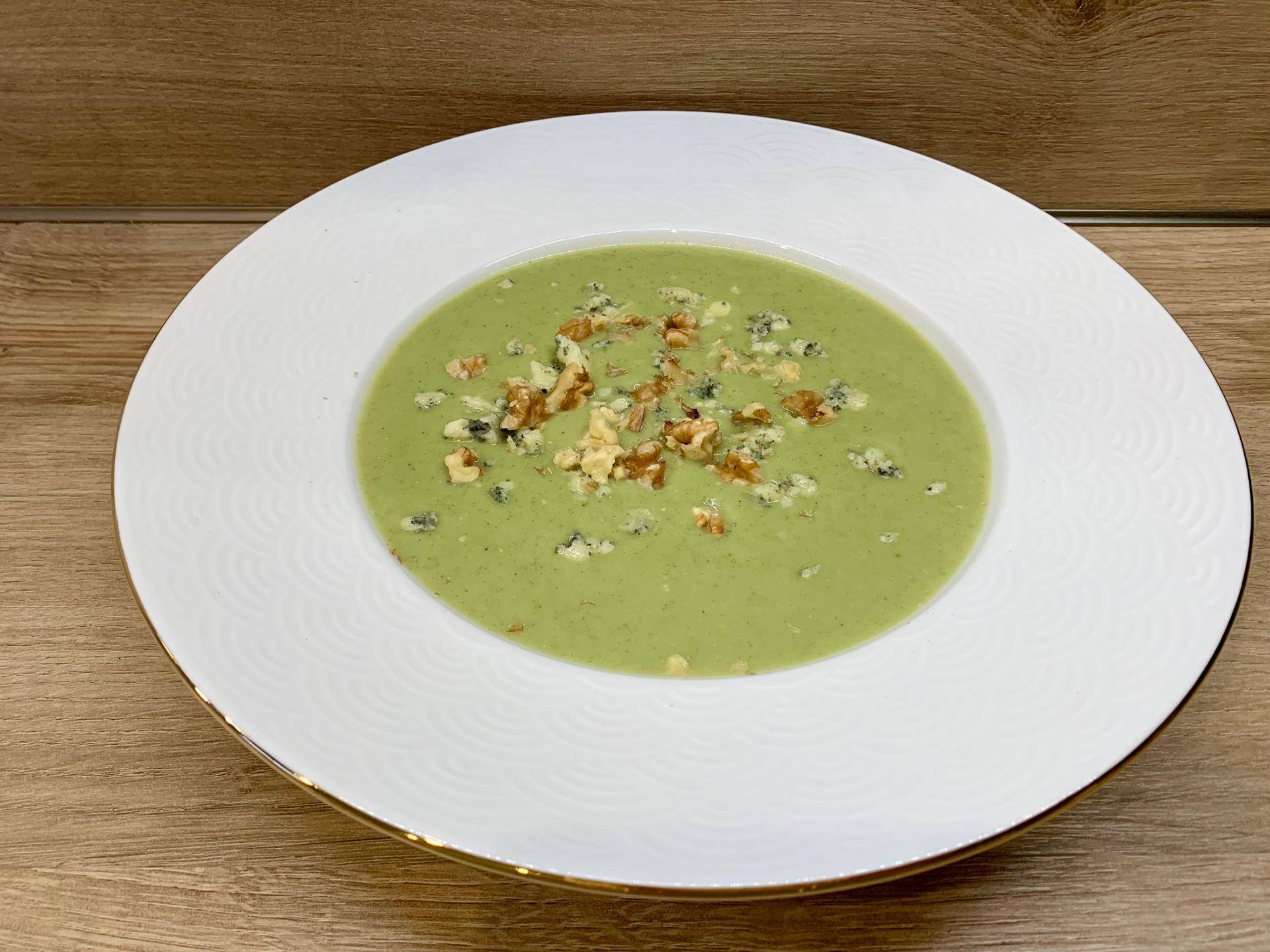 Velouté de brocolis au stilton - Recette Companion Connect XL | Moulinex