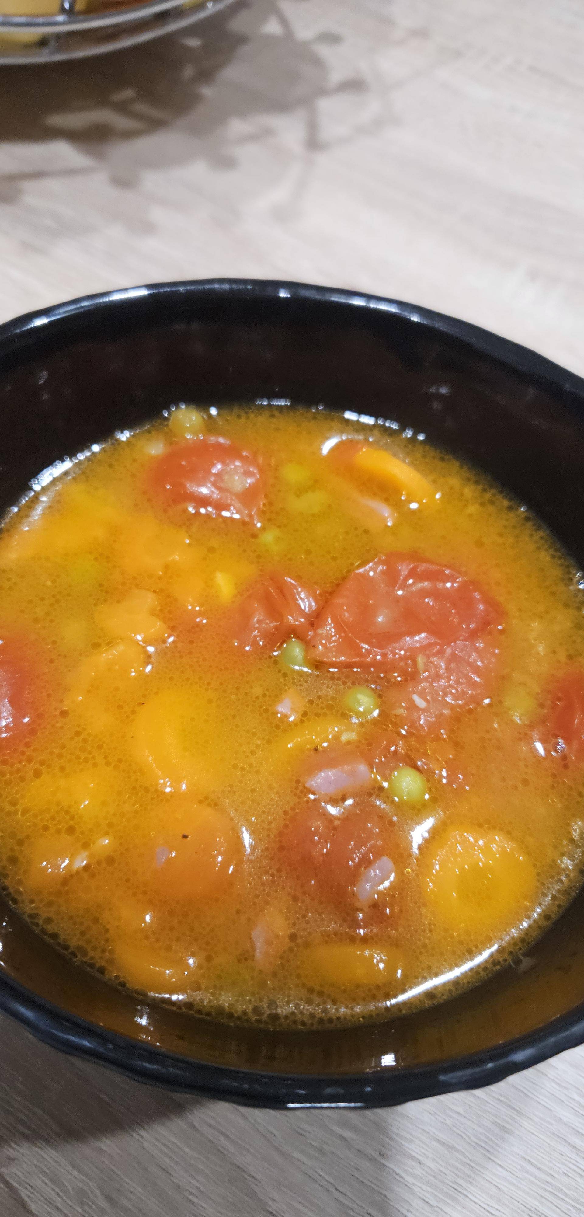 Petits pois carottes - Recette Companion Connect XL | Moulinex