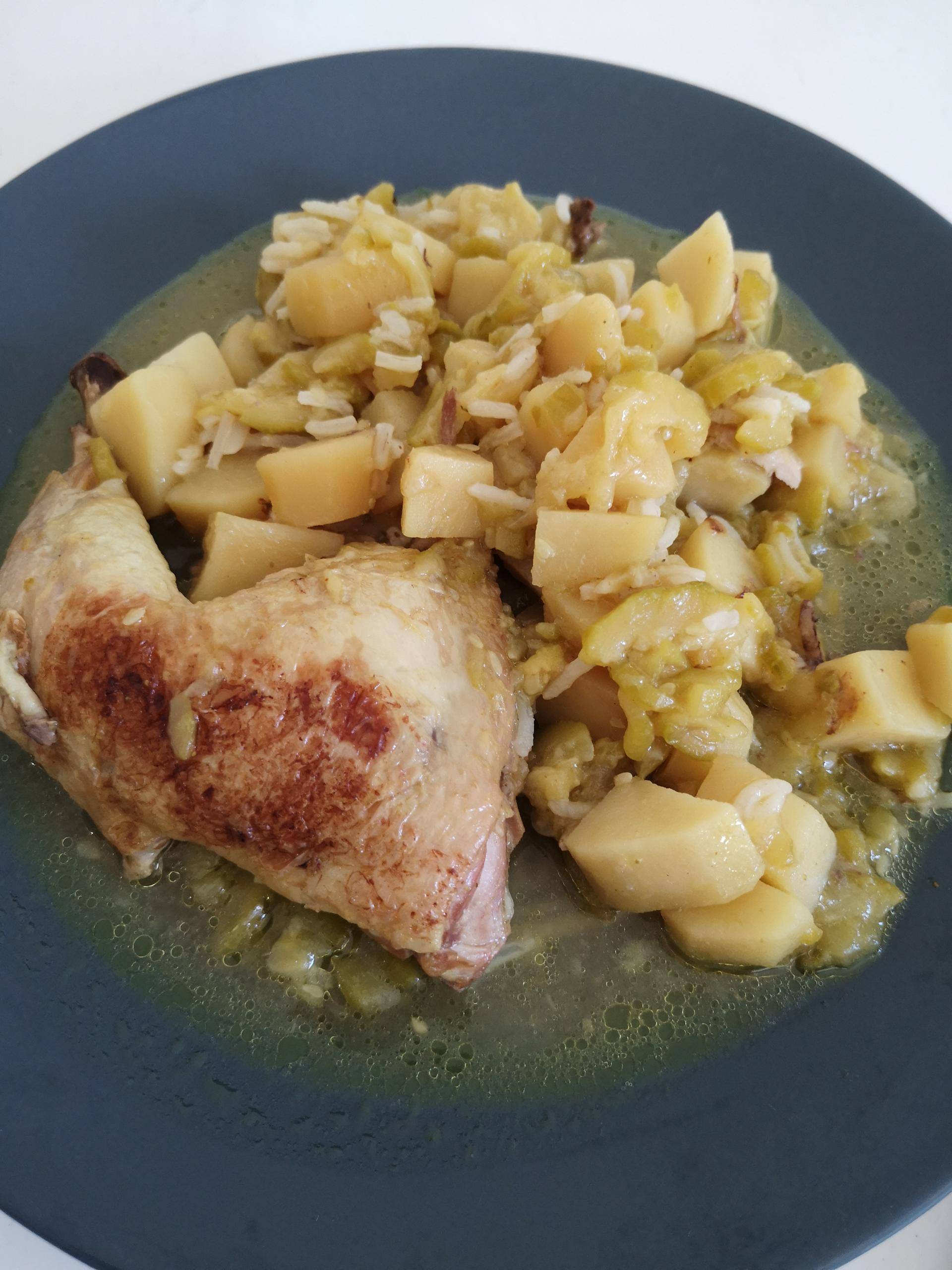 Colombo poulet pommes de terre courgettes - Recette Cookeo | Moulinex