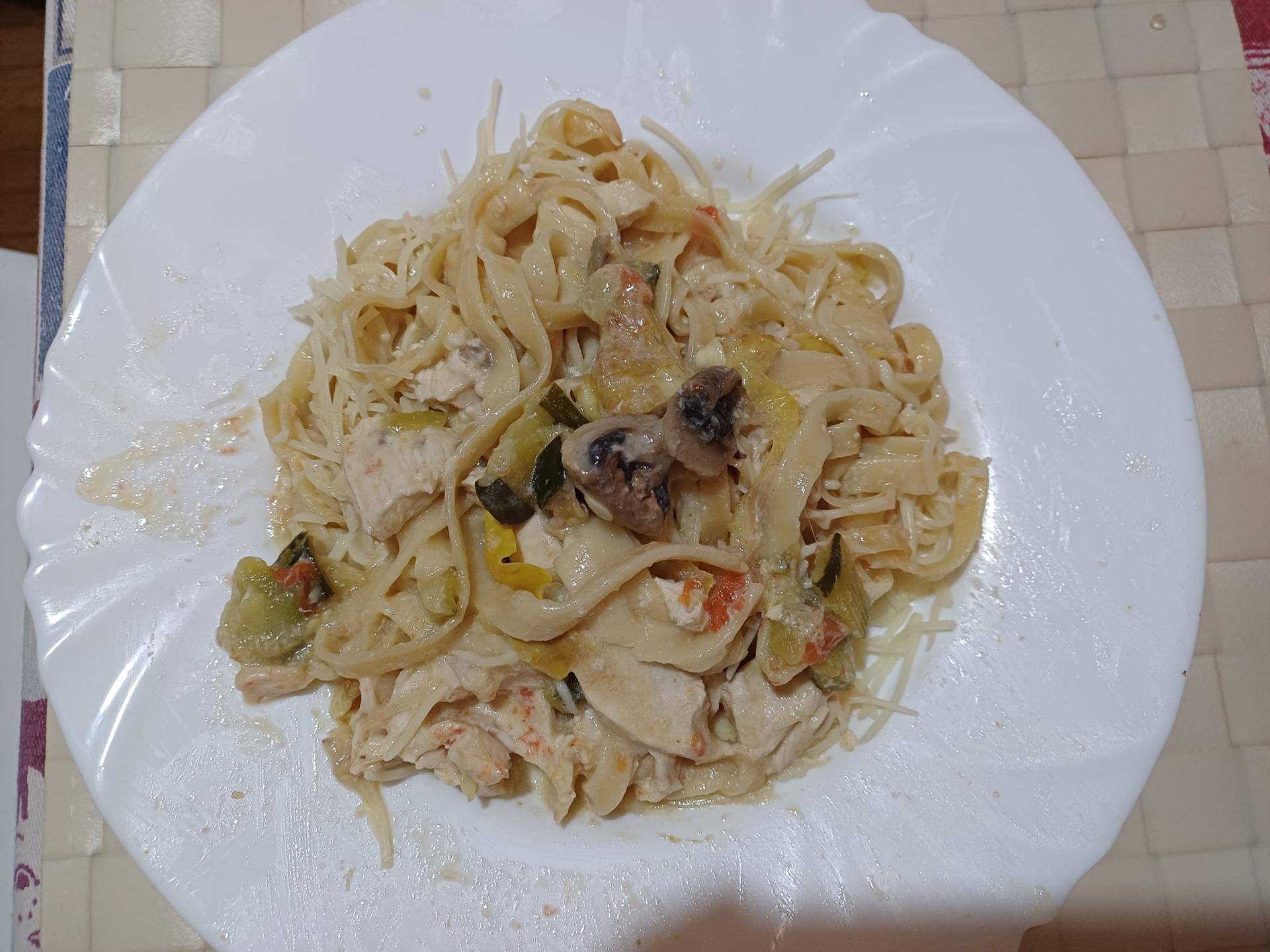 Tagliatelles poulette - Recette Cookeo | Moulinex
