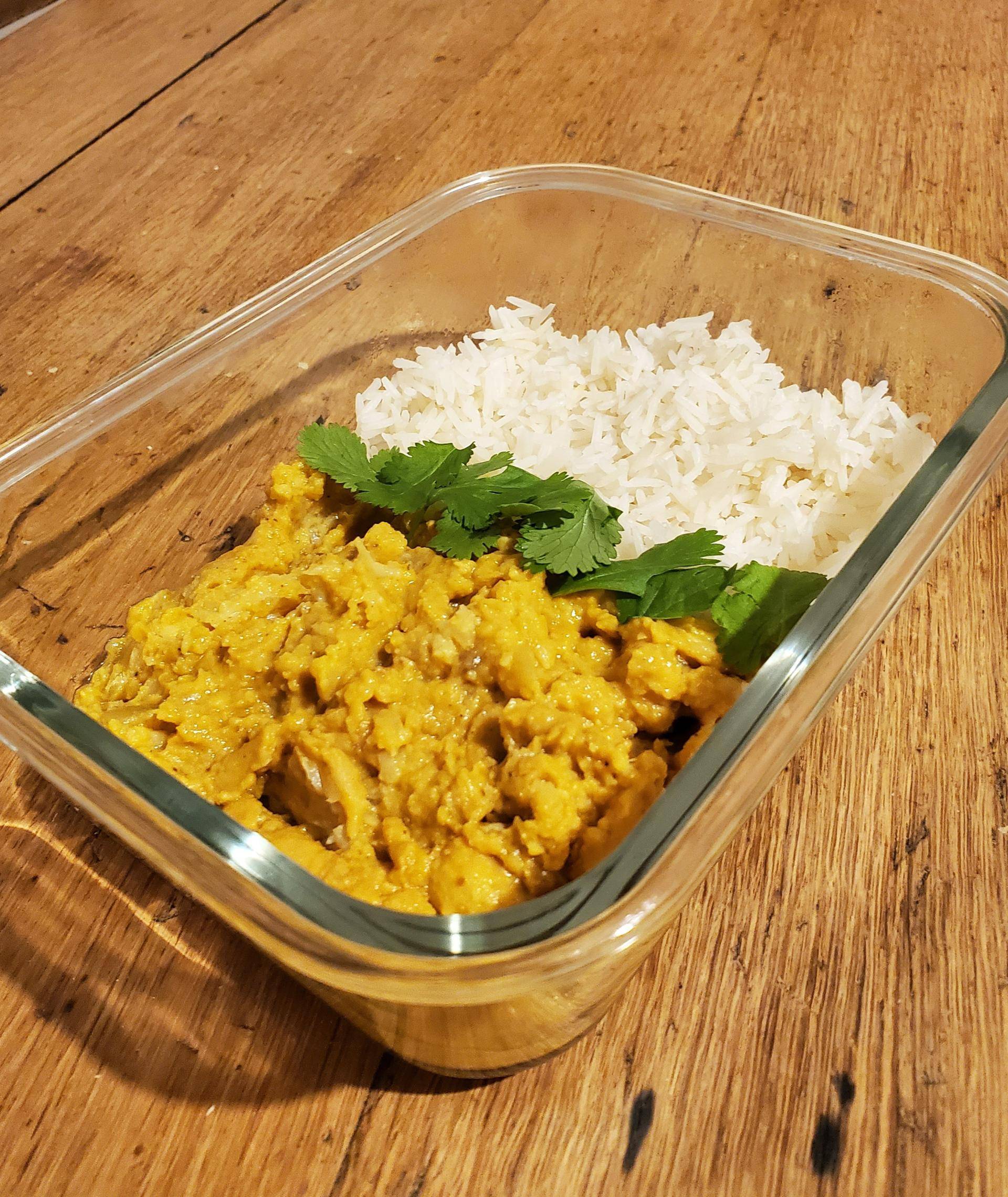 Curry de chou fleur aux lentilles corail - Recette Cookeo | Moulinex