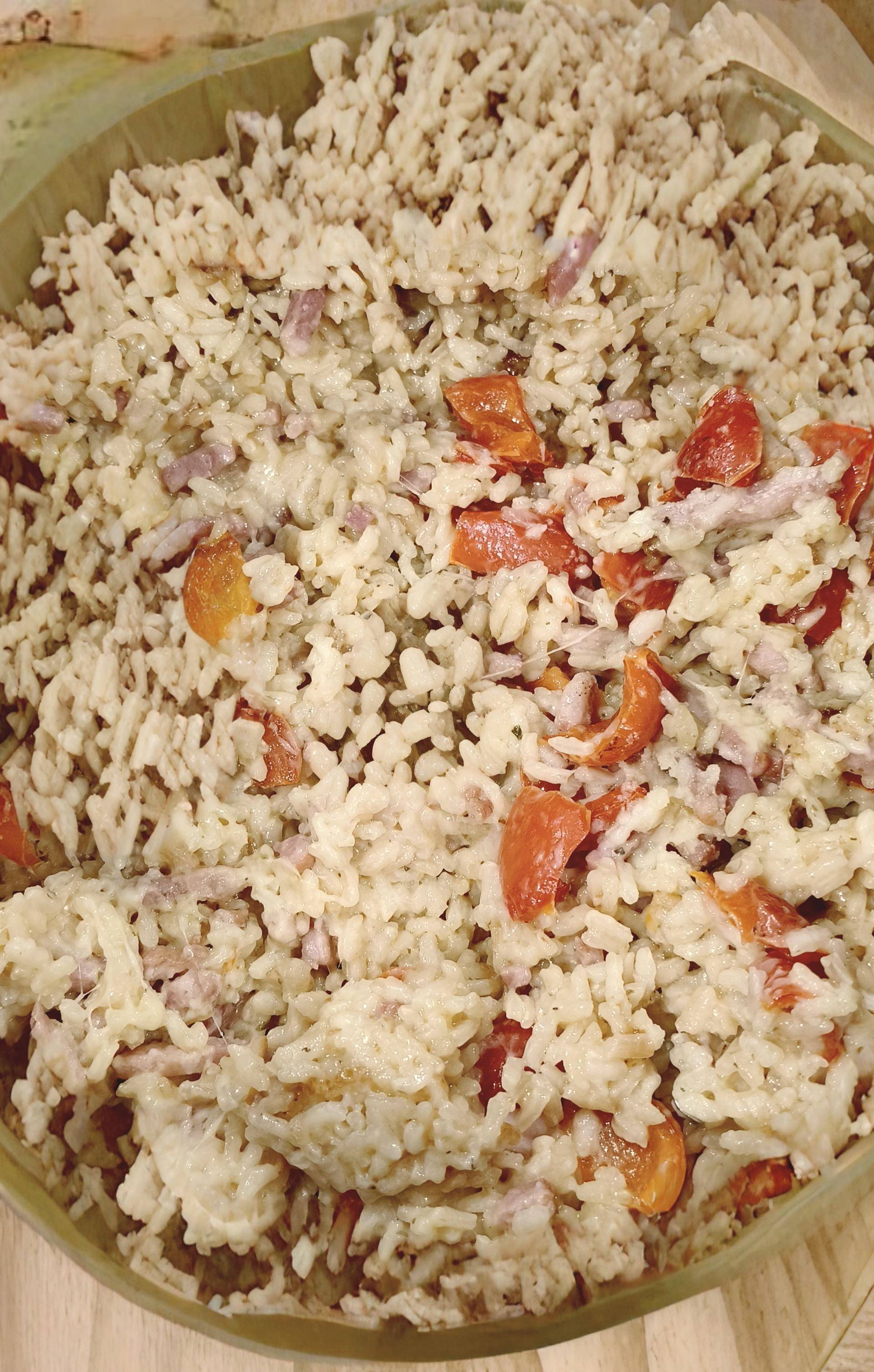 Riz Ebly poivrons et lardons - Recette Cookeo | Moulinex