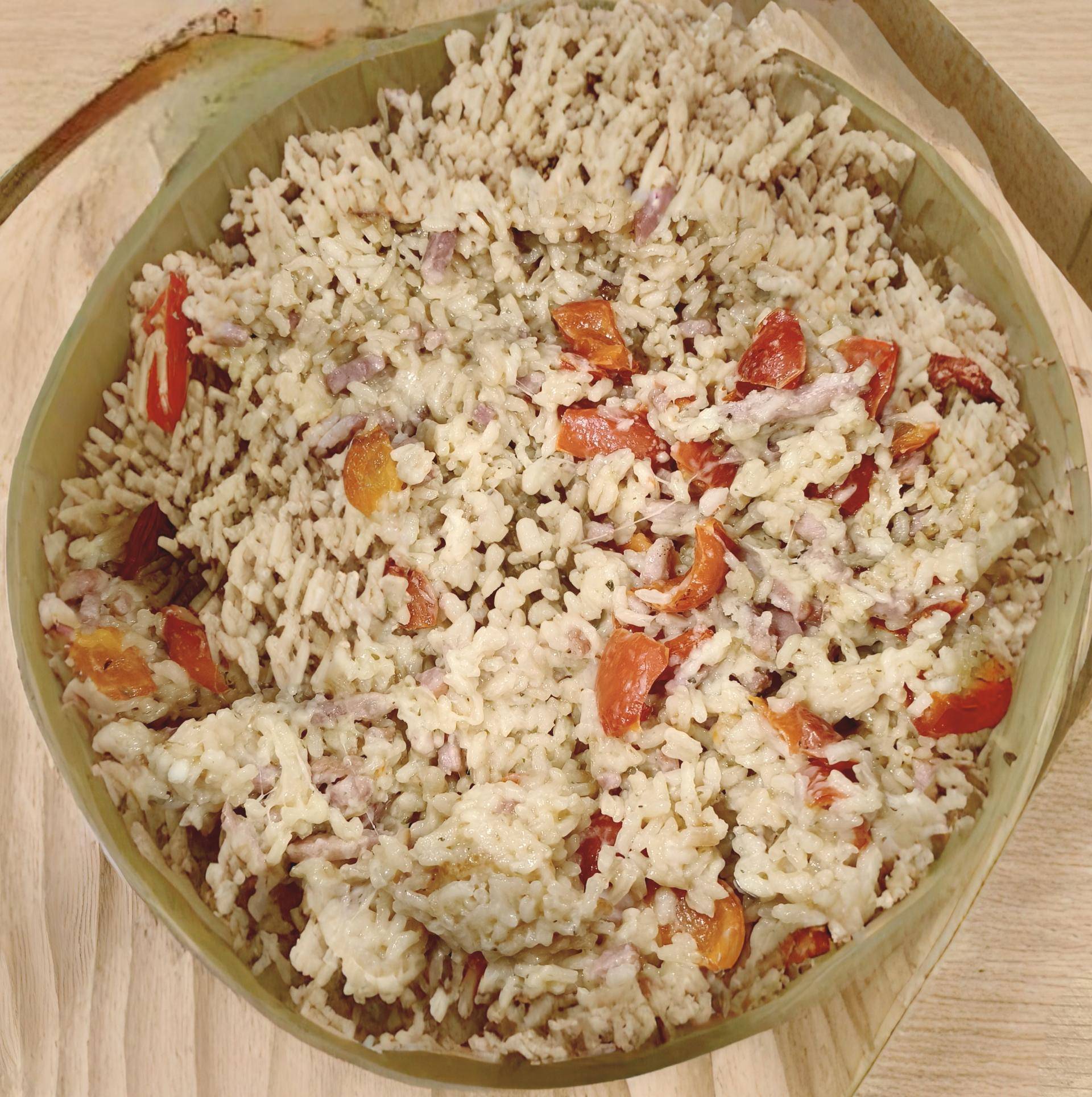 Risotto poivrons lardons - Recette Cookeo Infinity Autostir | Moulinex