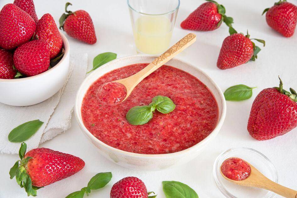 Soupe aux fraises - Recette Perfectmix + | Moulinex