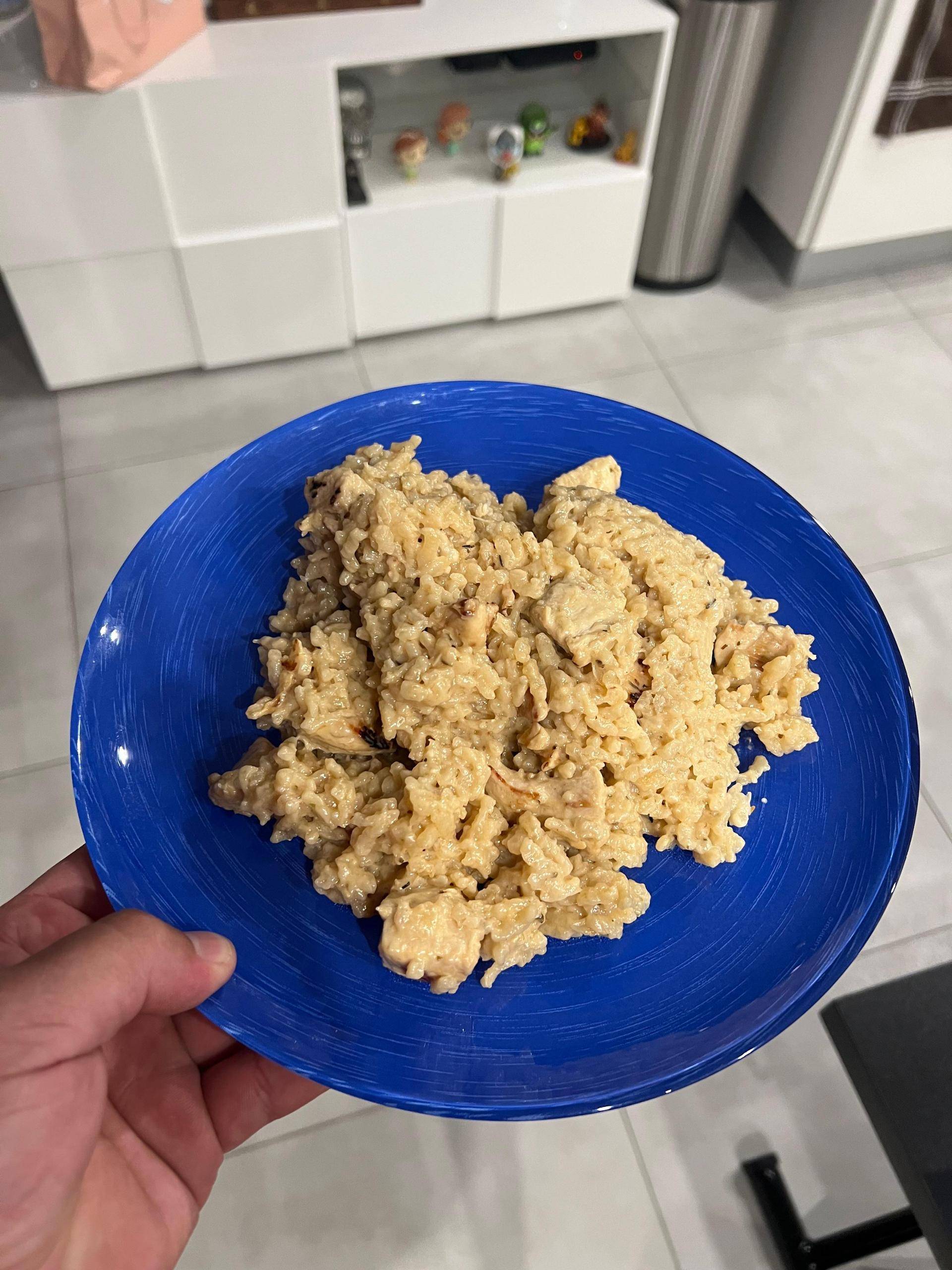 Risotto parmesan et poulet - Recette Cookeo | Moulinex