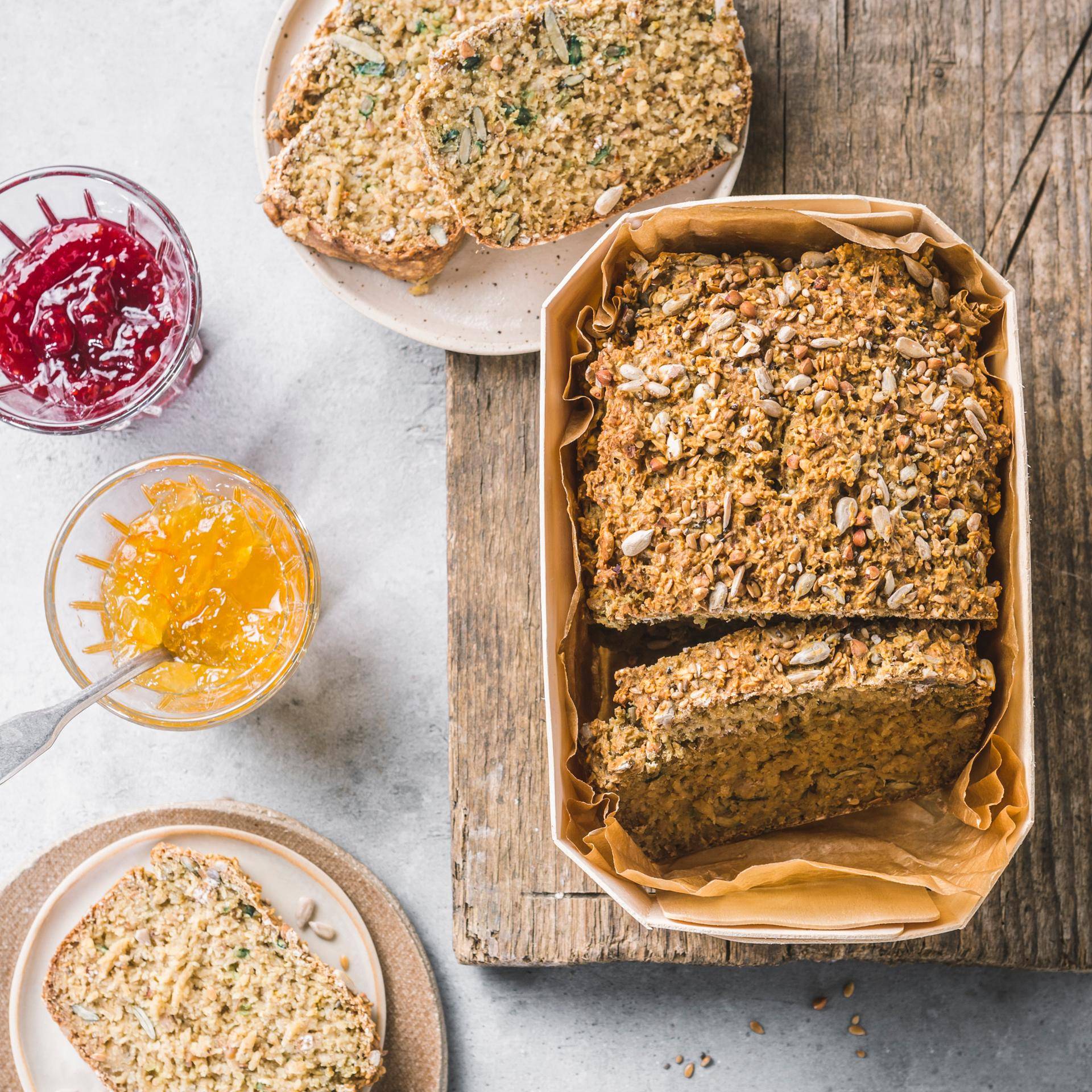 Pain vegan au yaourt végétal et avoine - Recette Companion | Moulinex