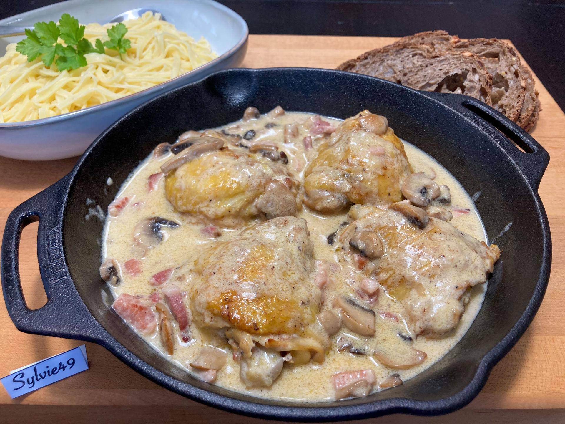 Poulet à la normande - Recette Cookeo V3 | Moulinex