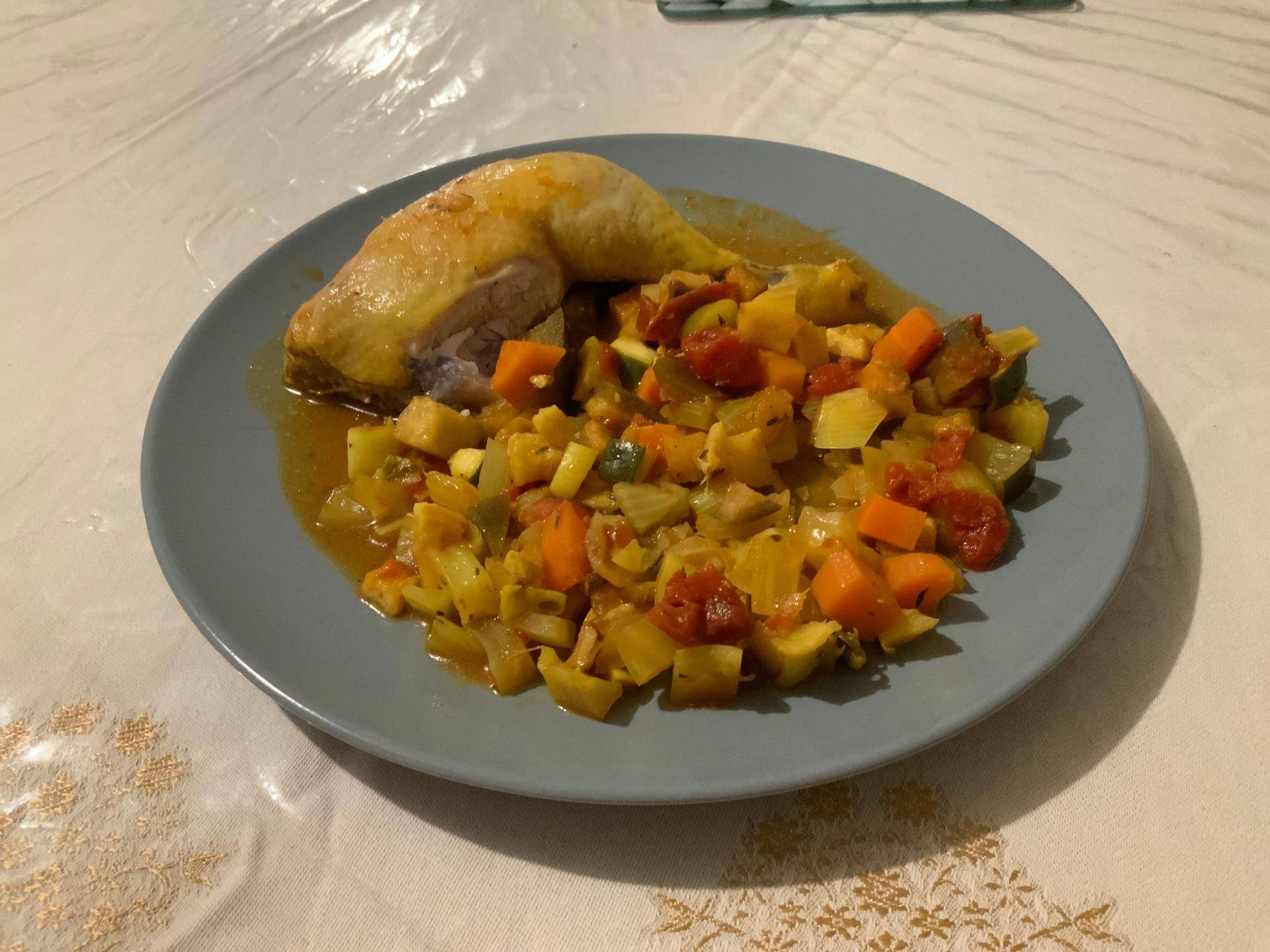 Tajine de légumes - Recette Companion Connect XL | Moulinex