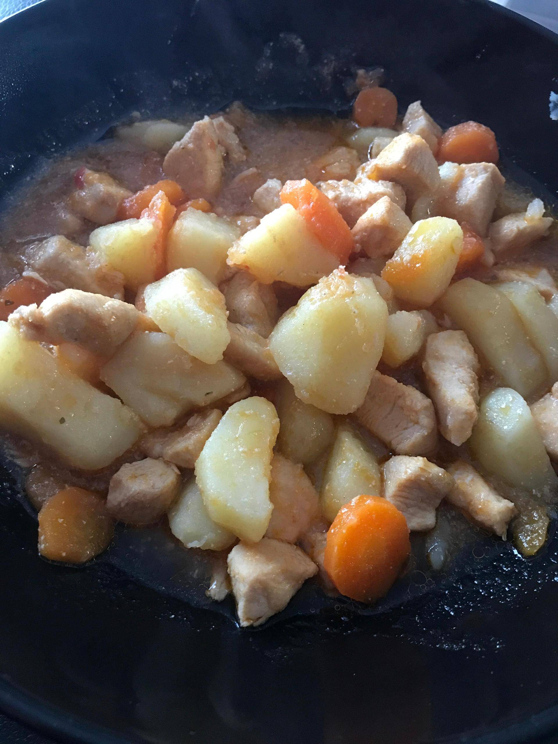 Mijoté de Poulet, Pommes de terre et Carottes - Recette Companion Connect | Moulinex
