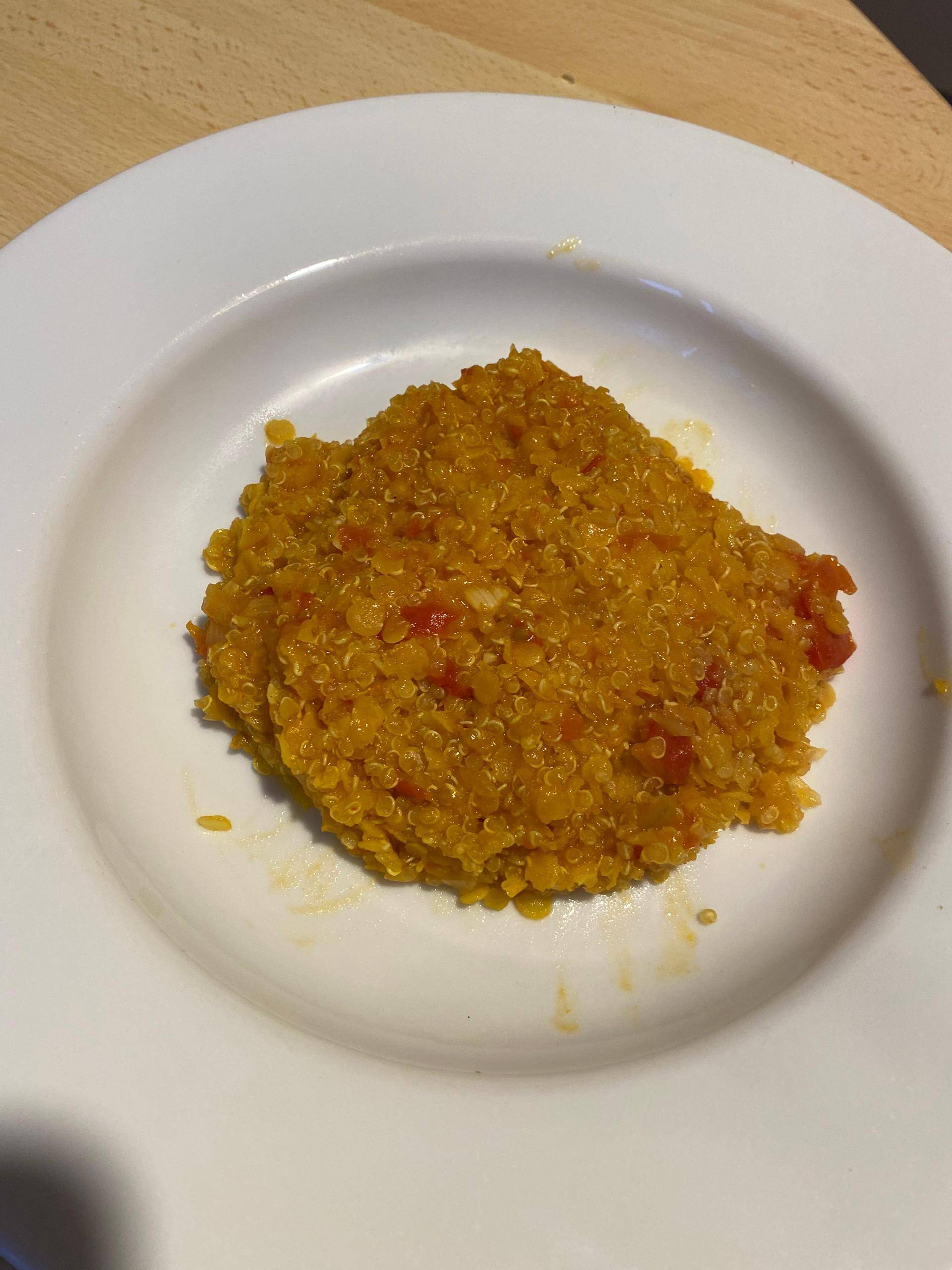 Lentilles corail et quinoa au curry - Recette Companion Connect XL | Moulinex