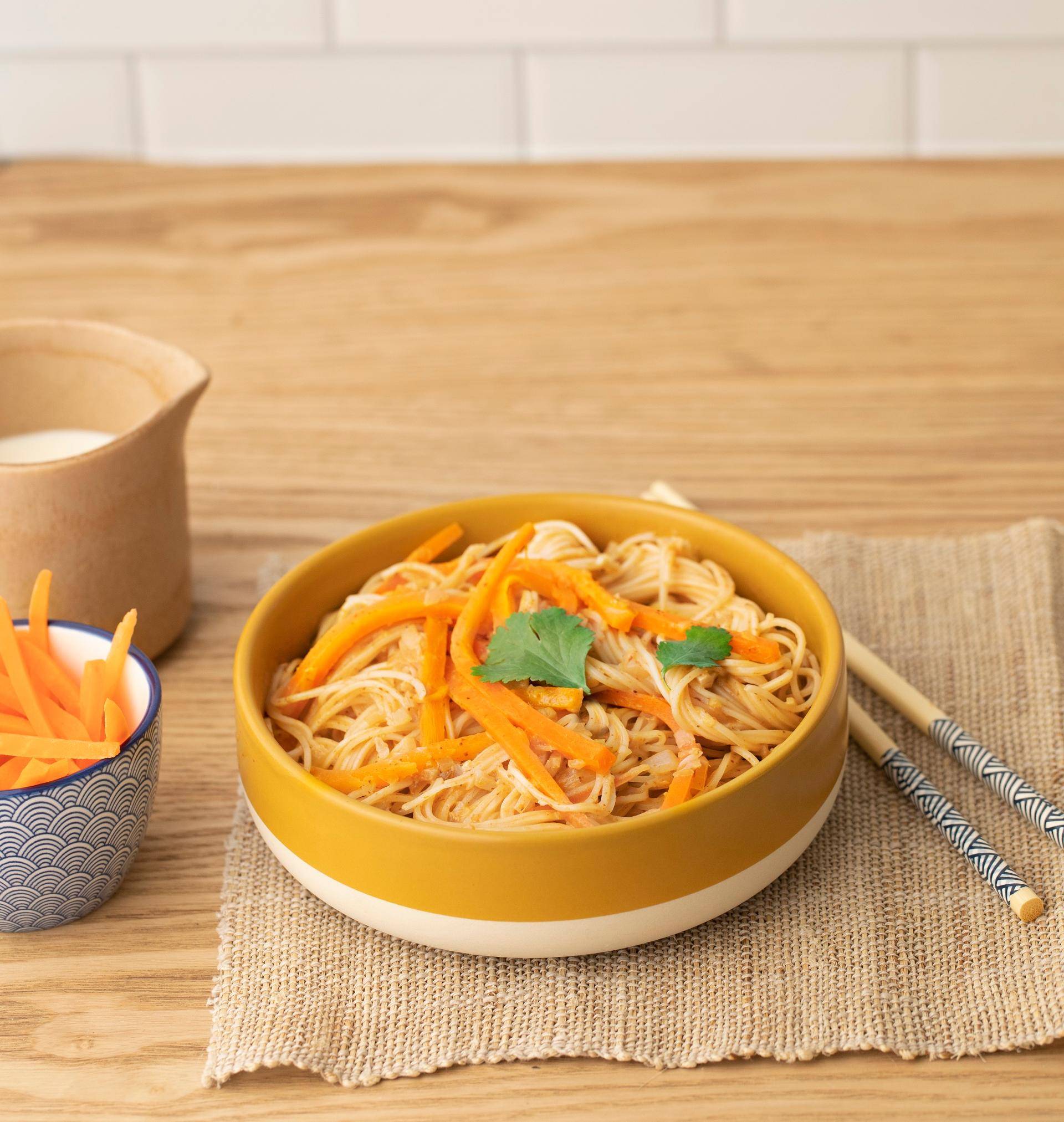 Nouilles curry rouge - Recette Cookeo | Moulinex