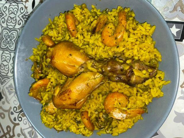 Riz au poulet et fruits de mer - Recette Cookeo | Moulinex