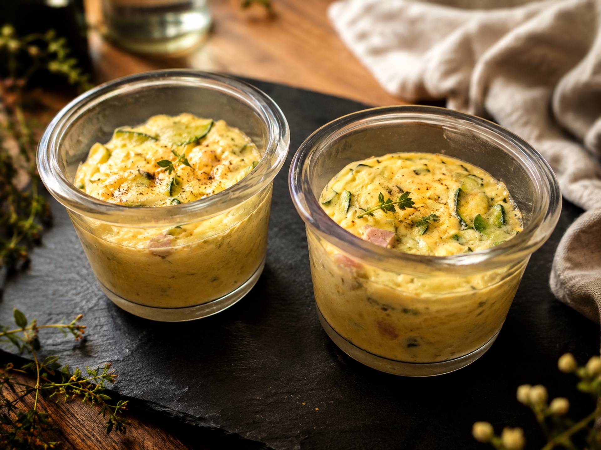 Flan courgette - Recette Cookeo Infinity Autostir | Moulinex