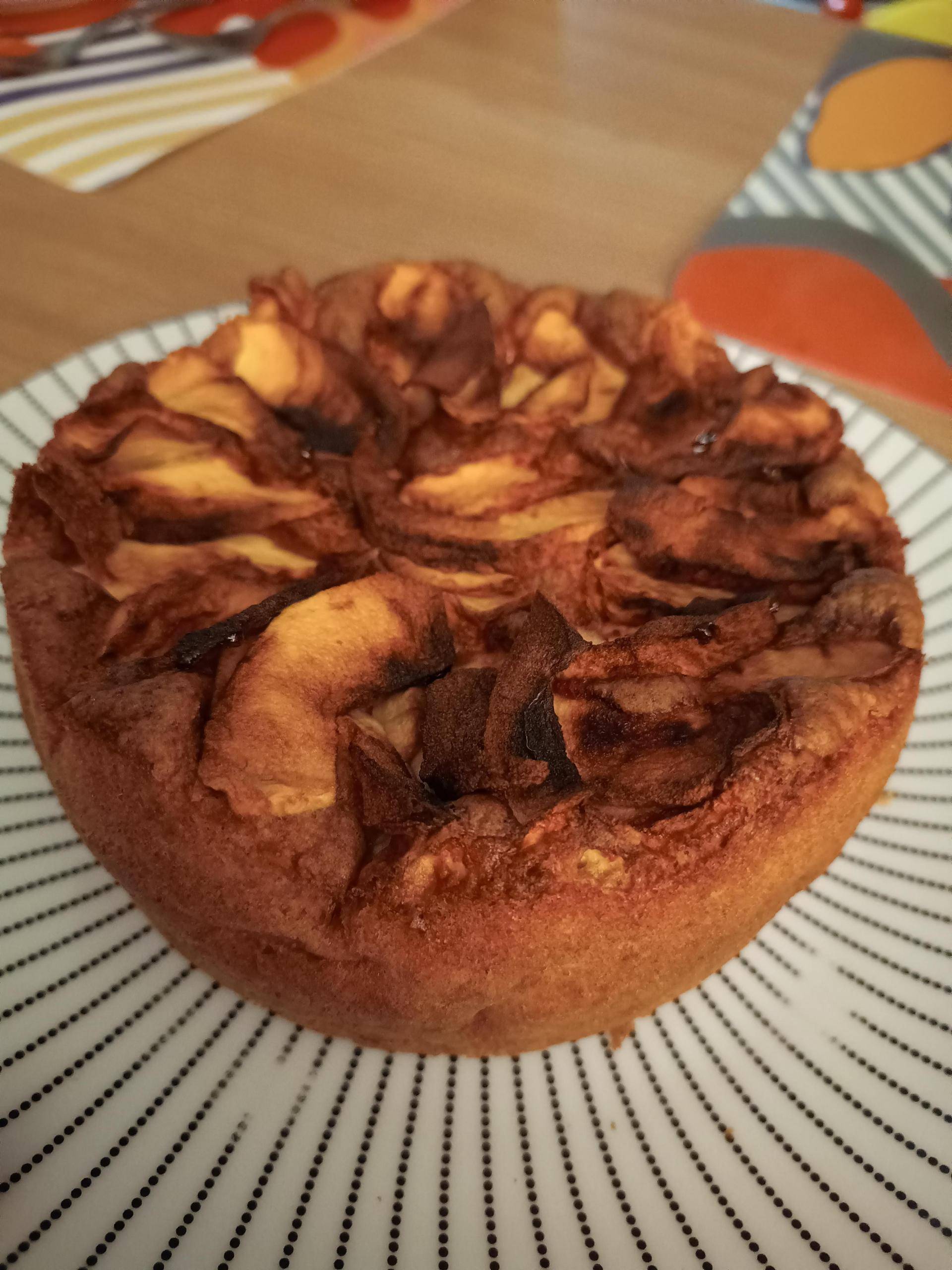 Gâteau léger aux pommes et a la cannelle - Recette Cookeo | Moulinex