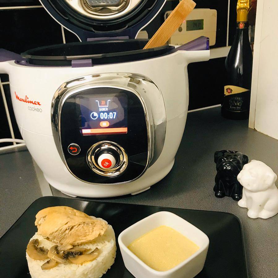 Blanc de poulets à la crème - Recette Cookeo | Moulinex