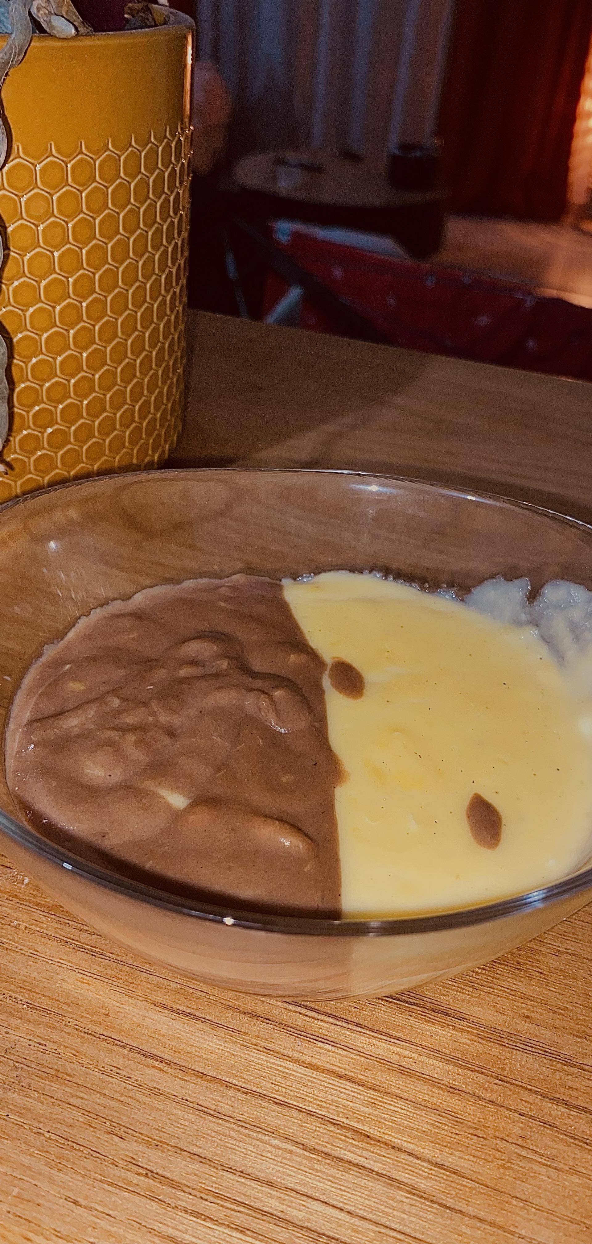 Crème duo chocolat caramel - Recette Companion XL | Moulinex